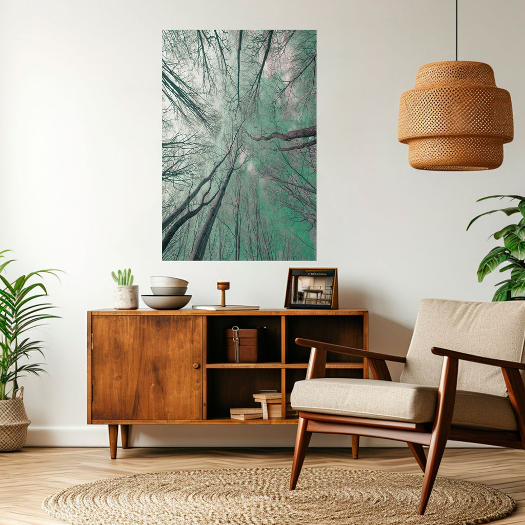 Affiche verticale autocollante « SKYWARD FANTASIES »