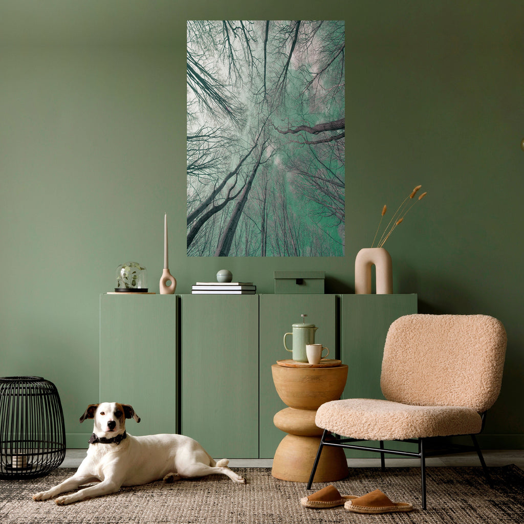 Affiche verticale autocollante « SKYWARD FANTASIES »