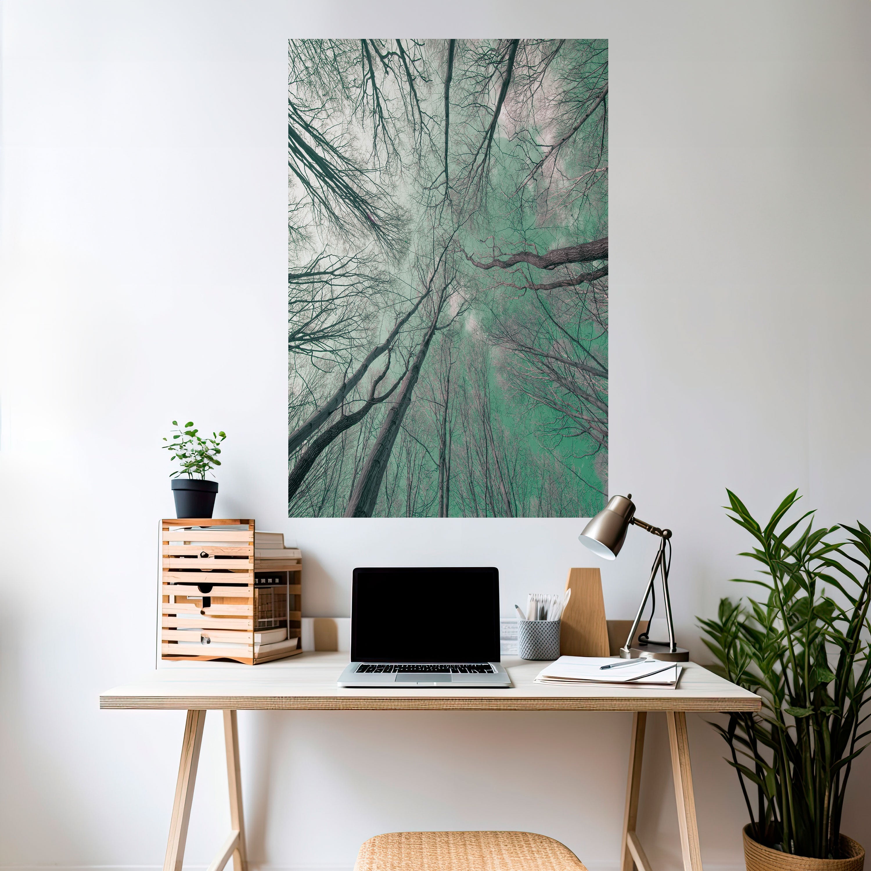 Affiche verticale autocollante « SKYWARD FANTASIES »