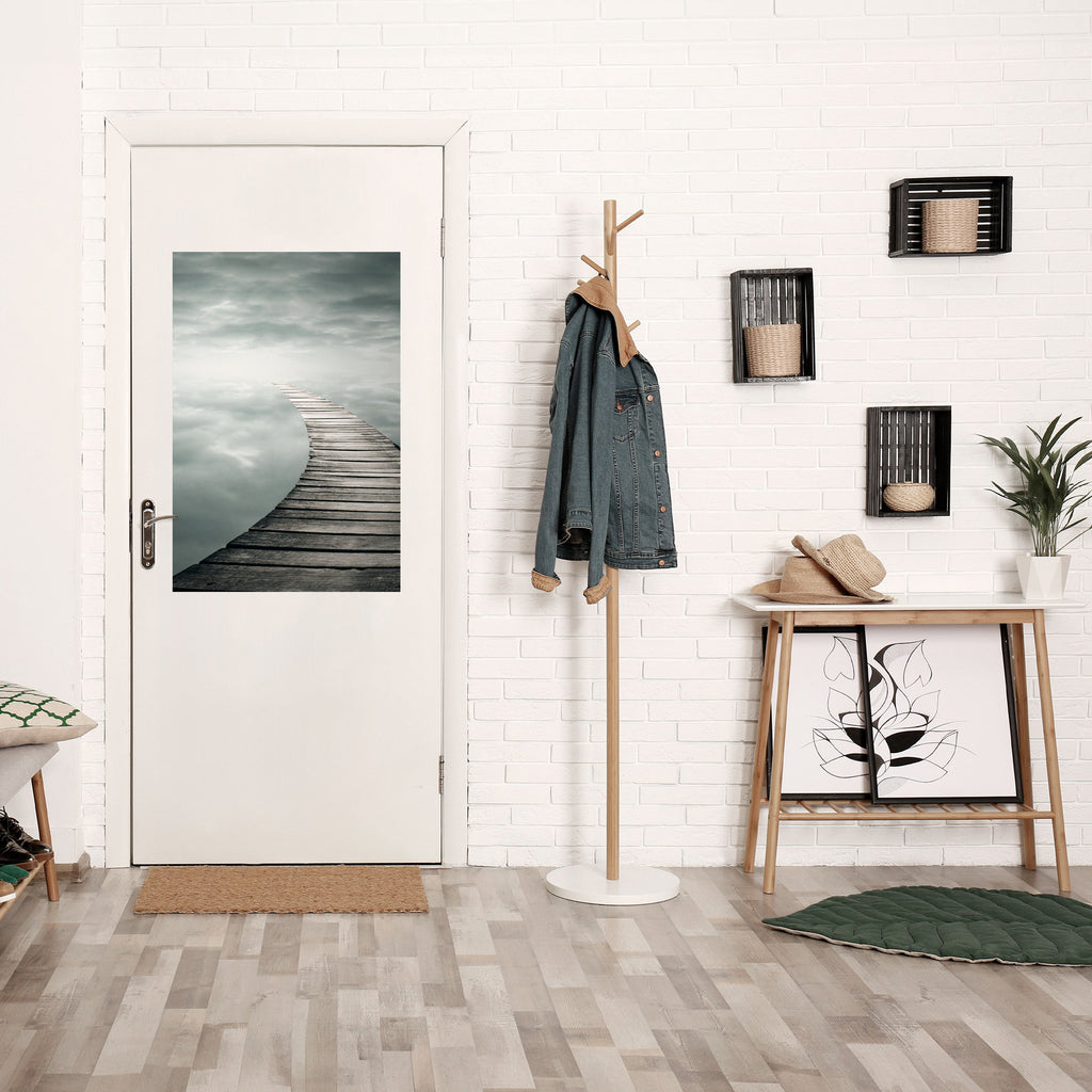 Affiche verticale autocollante « WISPERING PATHWAYS »