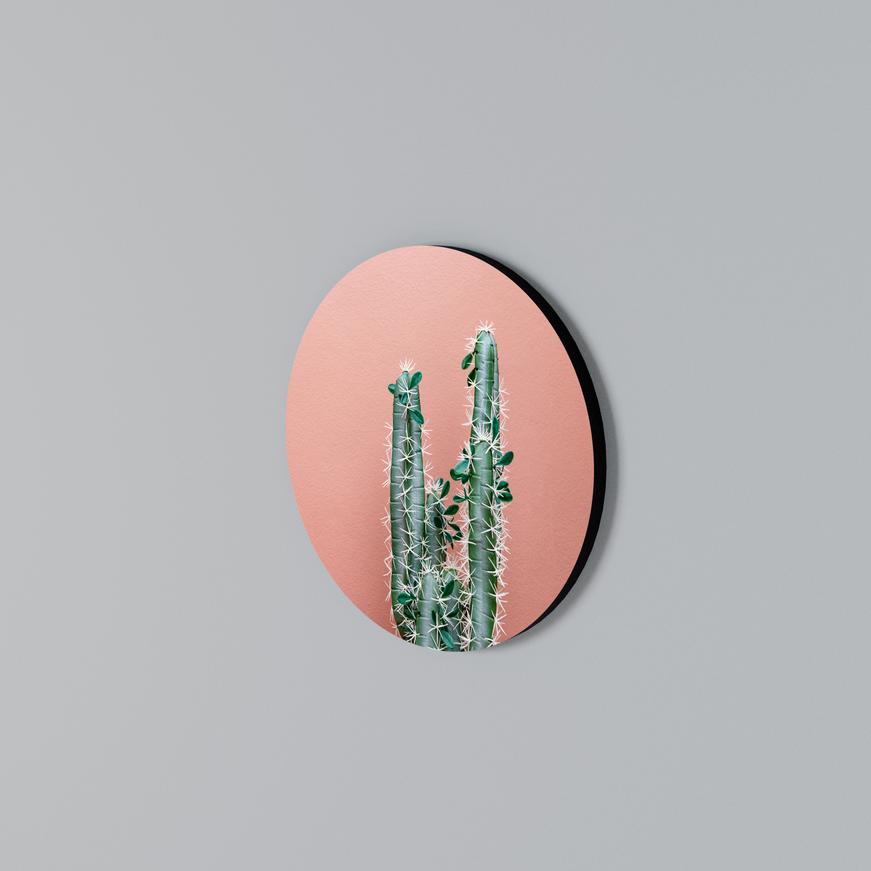 LORD CACTUS Round Wall Art