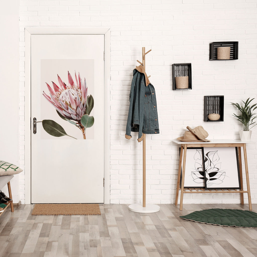Affiche verticale autocollante « FLEUR DE PROTEA »