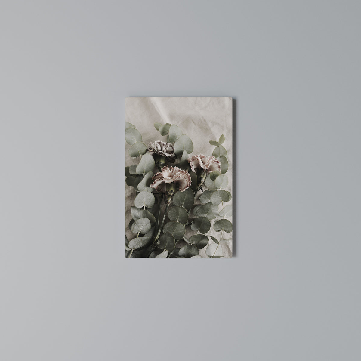 LINEN CLOVES Vertical Canvas Print