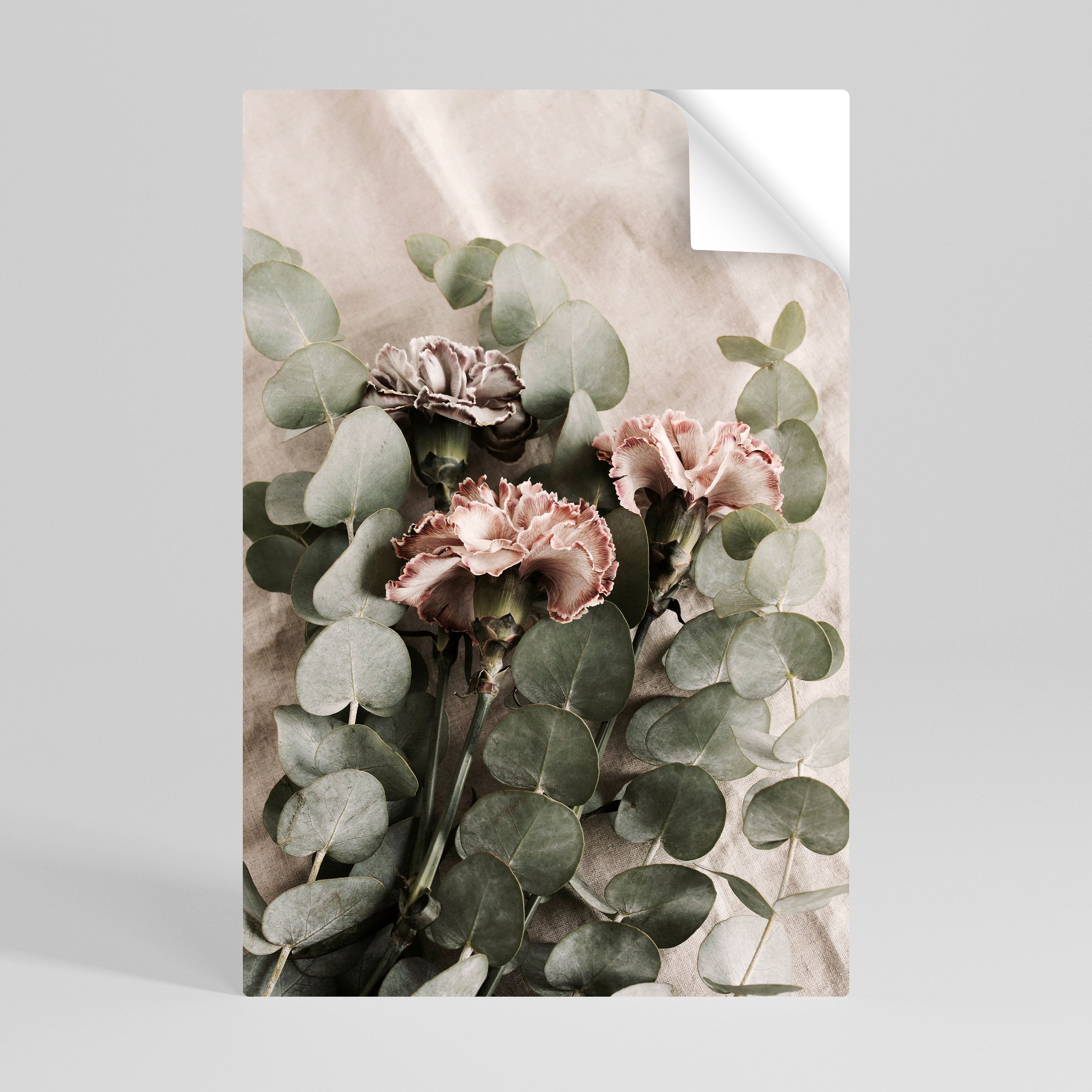 Affiche verticale autocollante « LINN CLOVES »