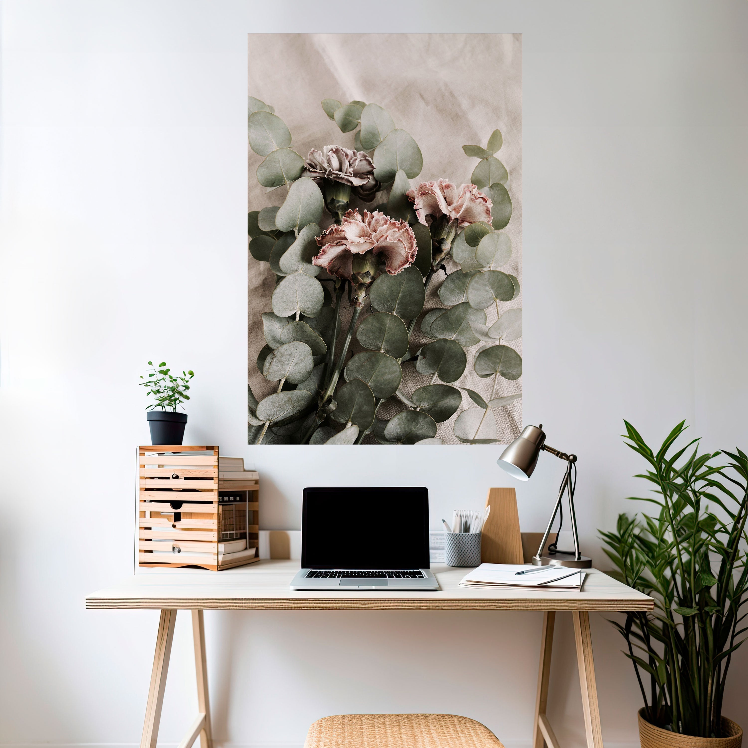 Affiche verticale autocollante « LINN CLOVES »