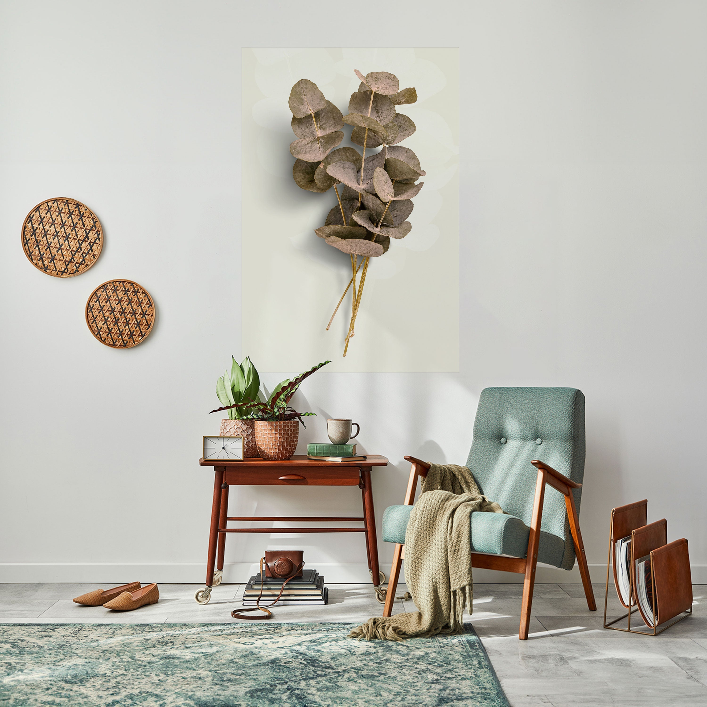 Affiche verticale autocollante VERDURE INTEMPORELLE