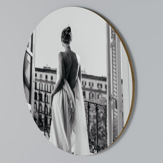 DRESS OF DREAMS Round Wall Art