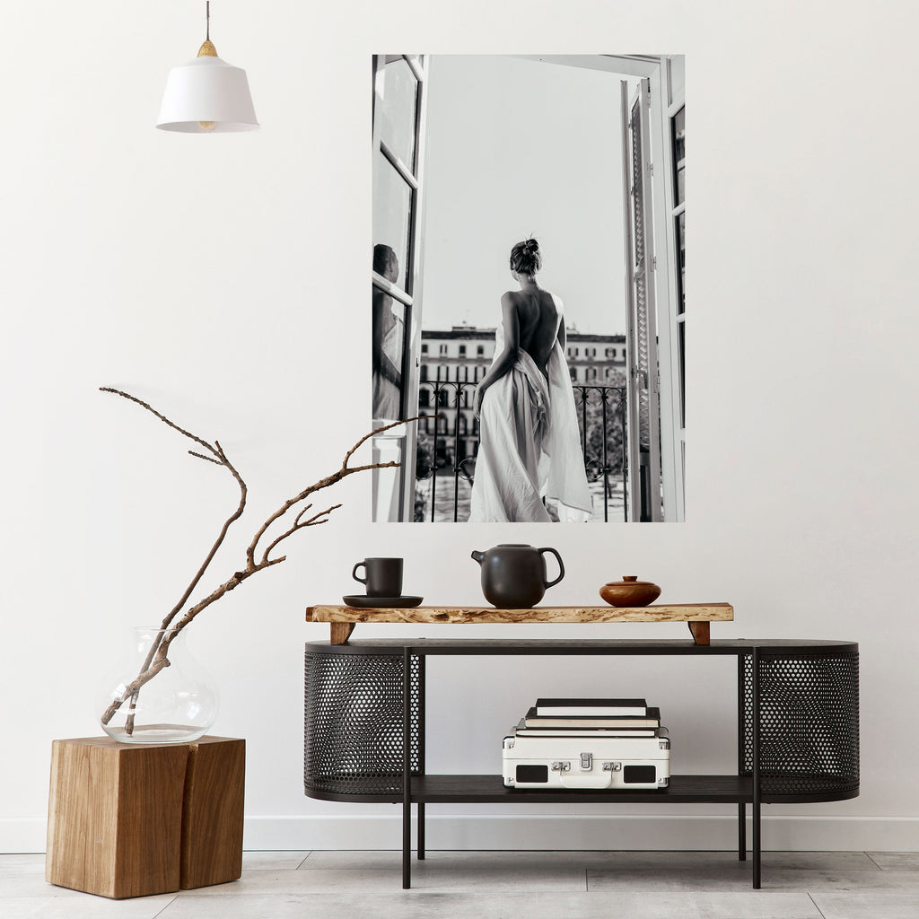 ROBE DE RÊVE Affiche verticale autocollante