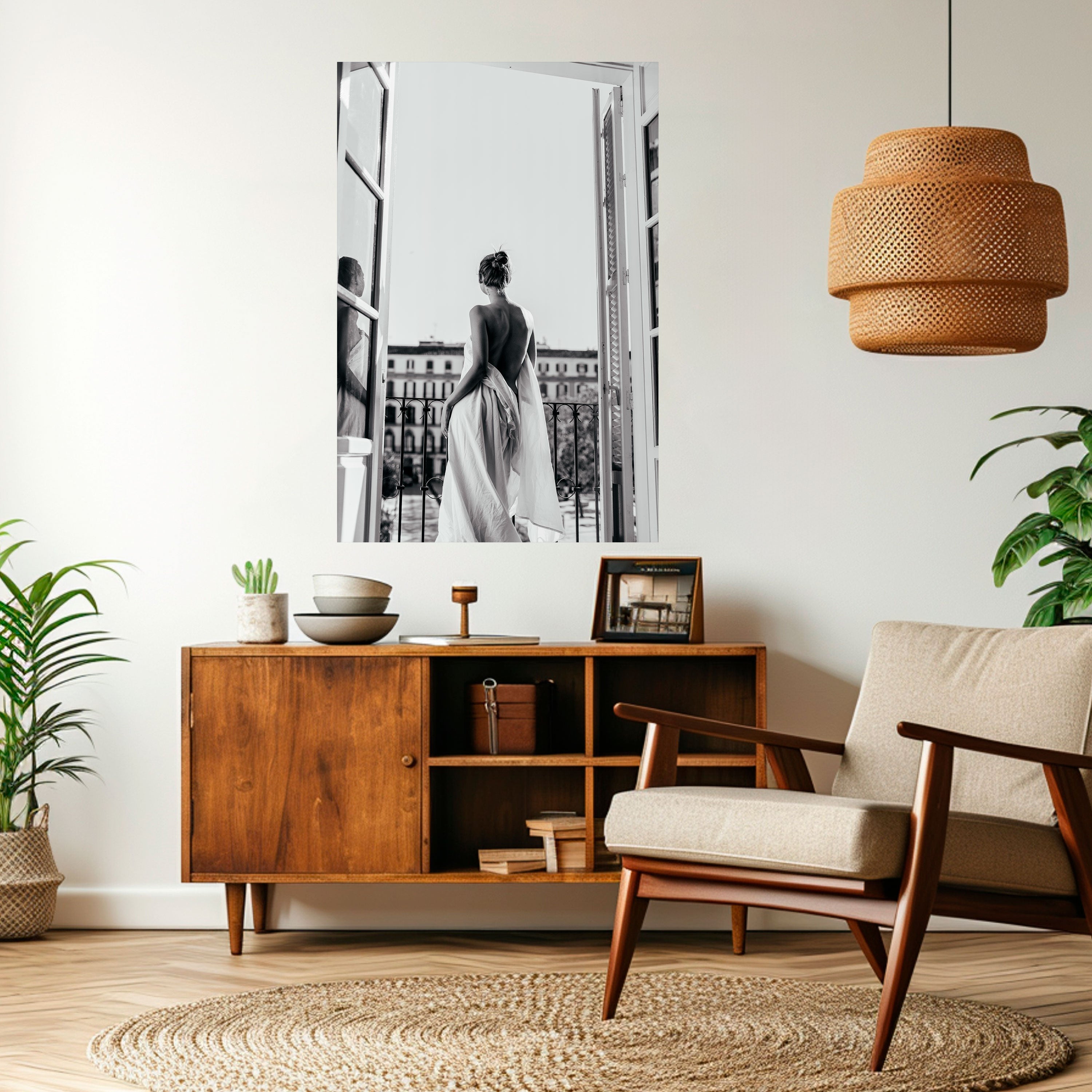 ROBE DE RÊVE Affiche verticale autocollante