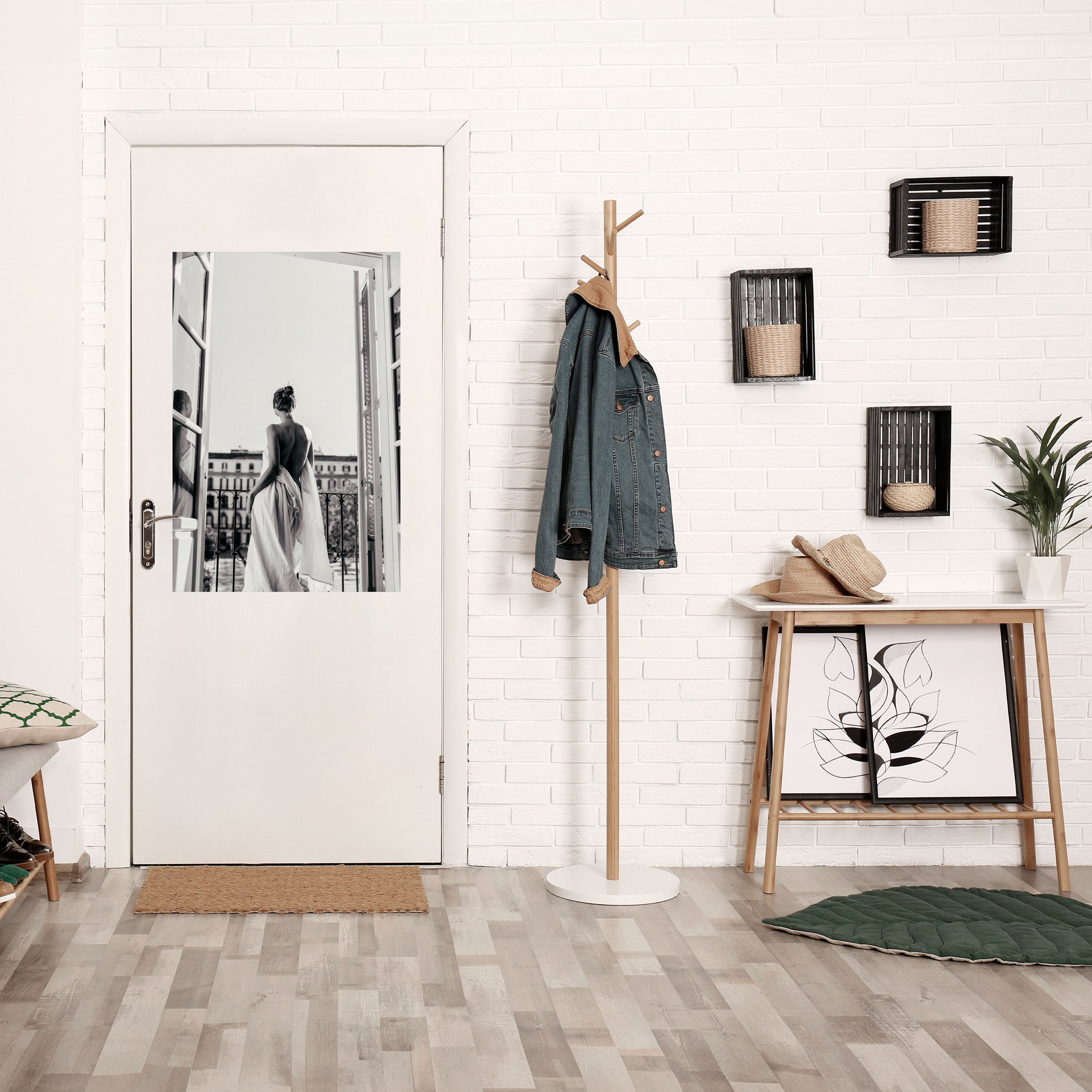 ROBE DE RÊVE Affiche verticale autocollante