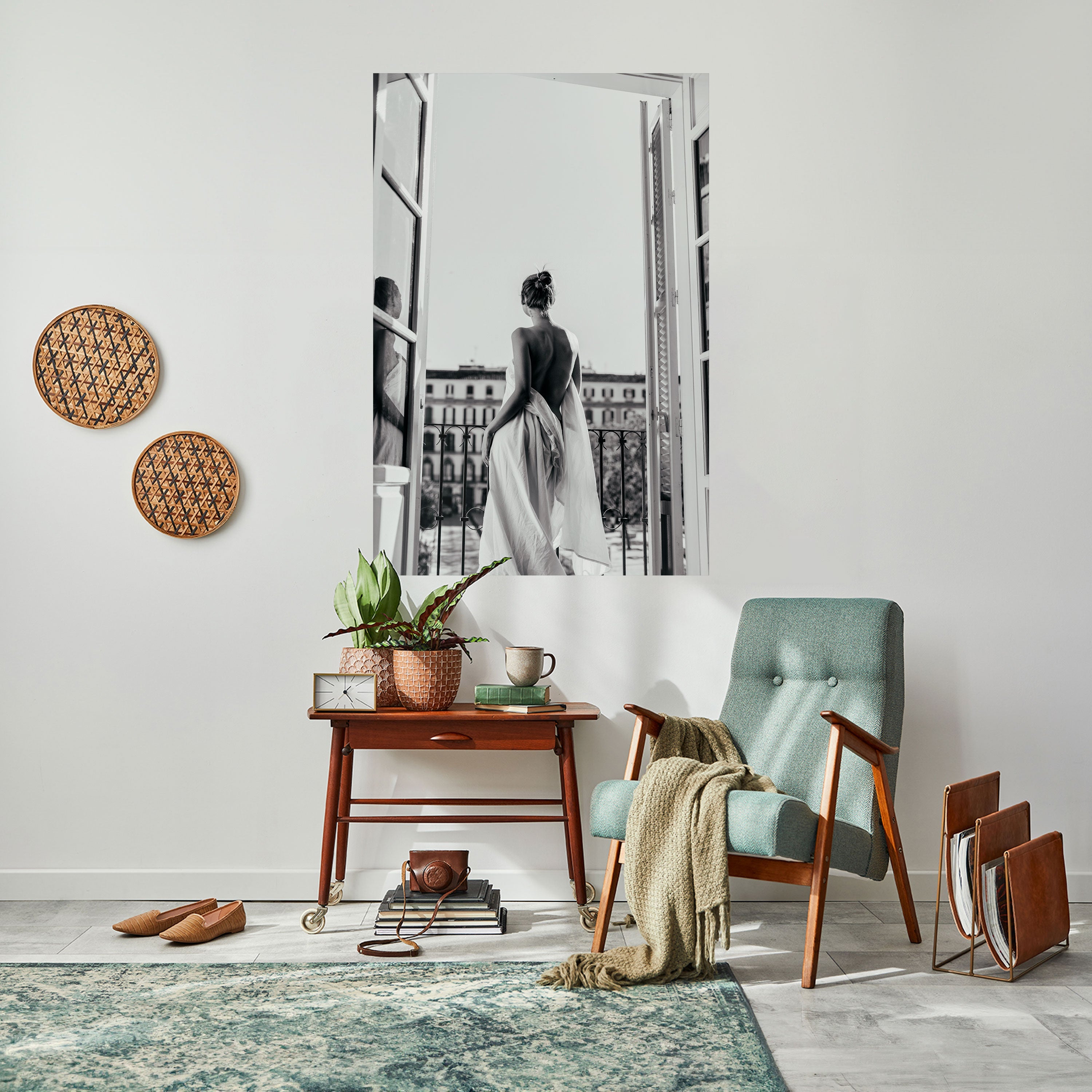 ROBE DE RÊVE Affiche verticale autocollante