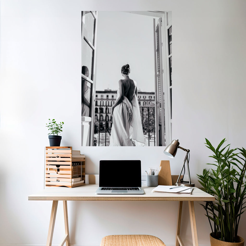 ROBE DE RÊVE Affiche verticale autocollante