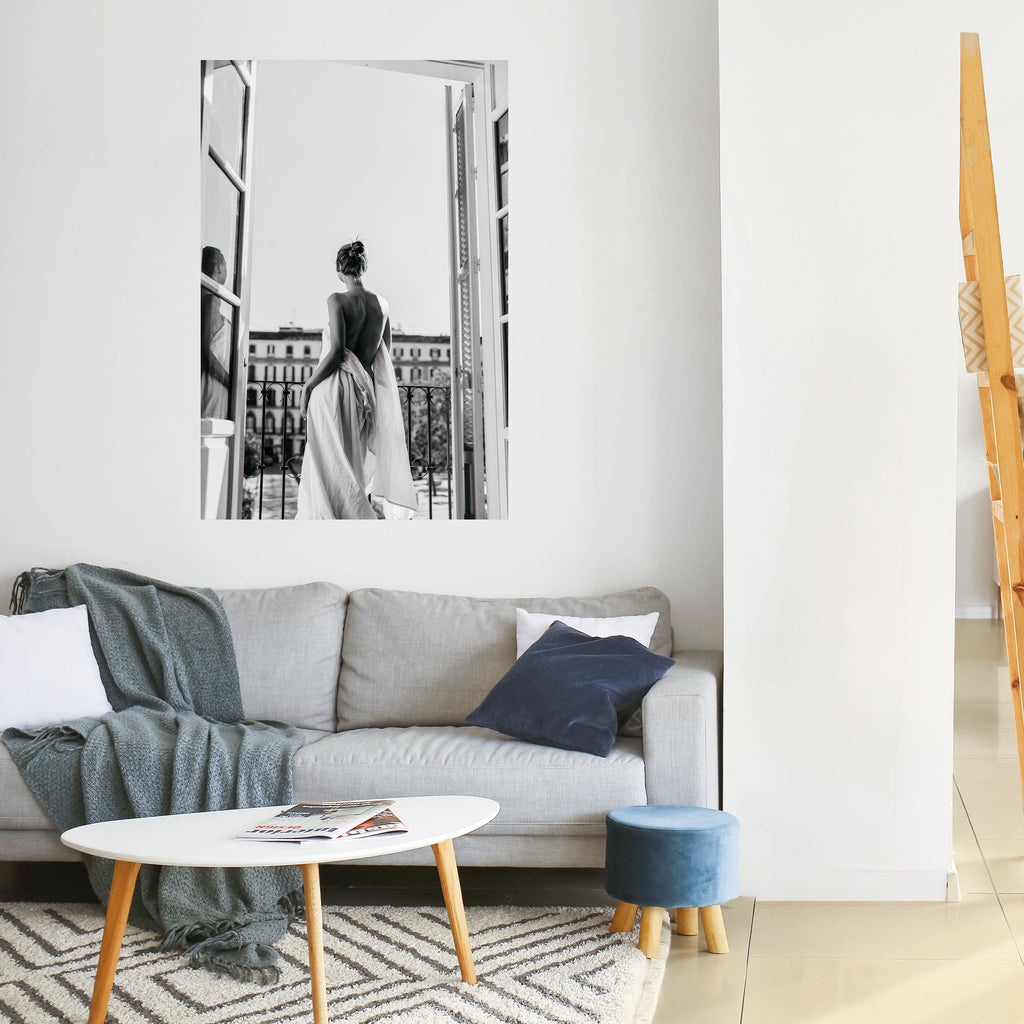 ROBE DE RÊVE Affiche verticale autocollante