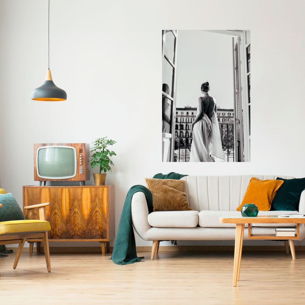 ROBE DE RÊVE Affiche verticale autocollante