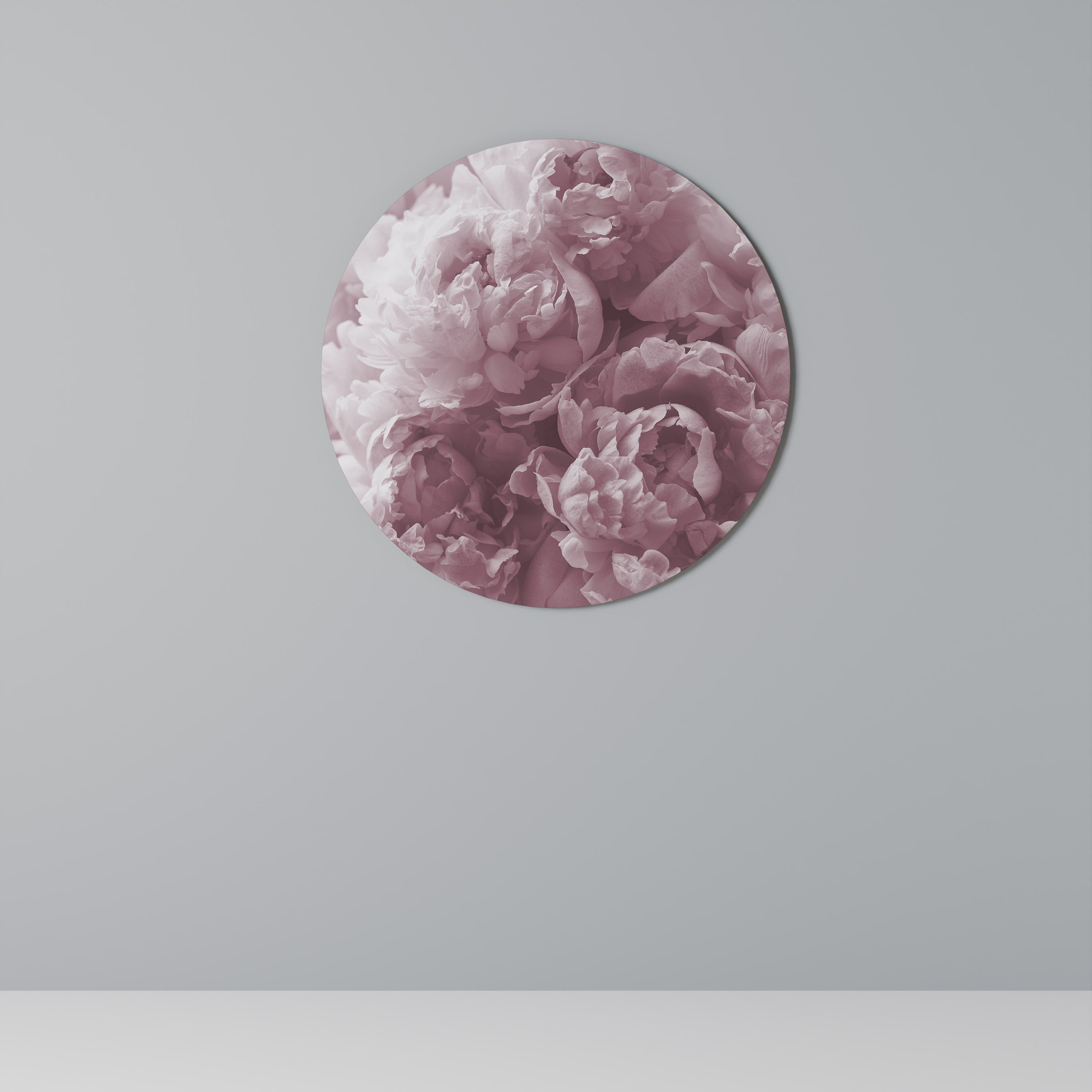 Décoration murale ronde BLUSHED SERENITY