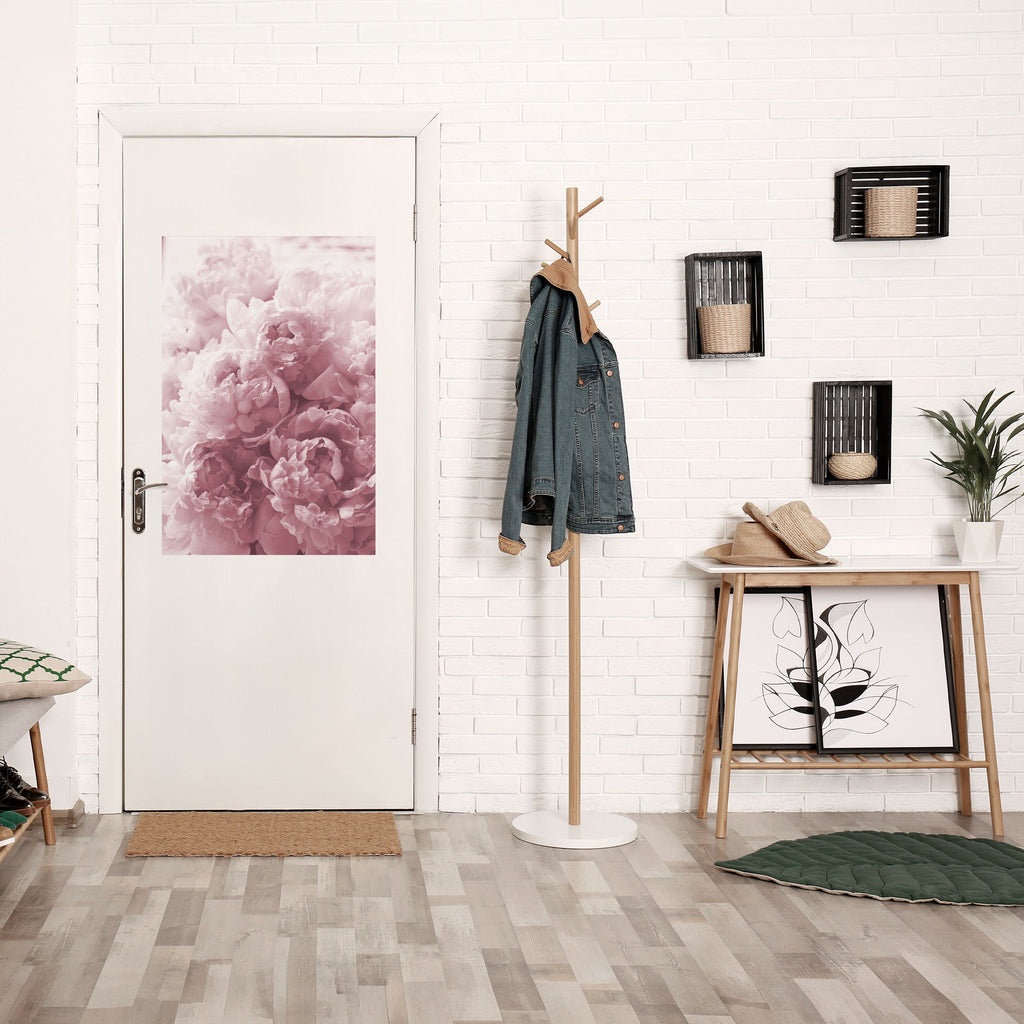 Affiche verticale autocollante « SÉRÉNITÉ ROUGIEUSE »