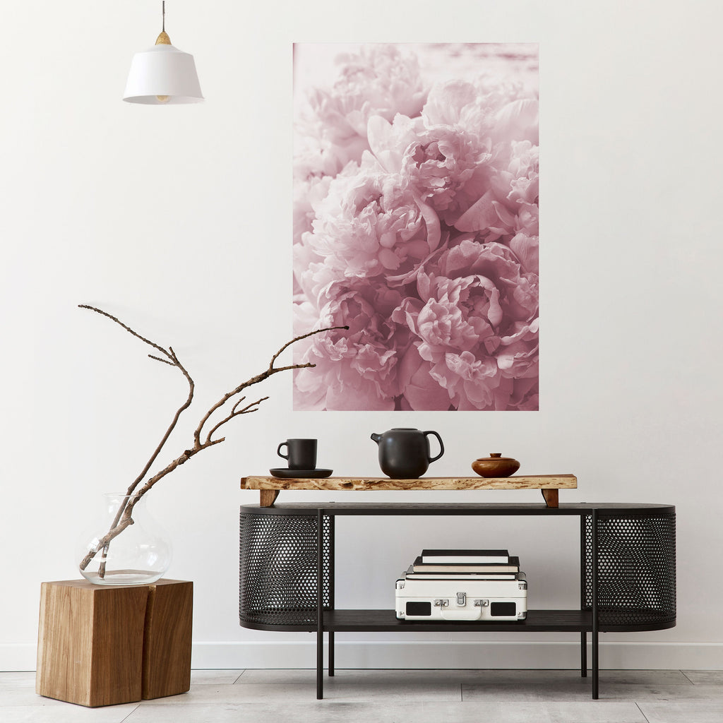 Affiche verticale autocollante « SÉRÉNITÉ ROUGIEUSE »