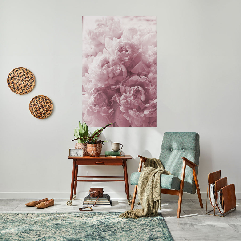 Affiche verticale autocollante « SÉRÉNITÉ ROUGIEUSE »