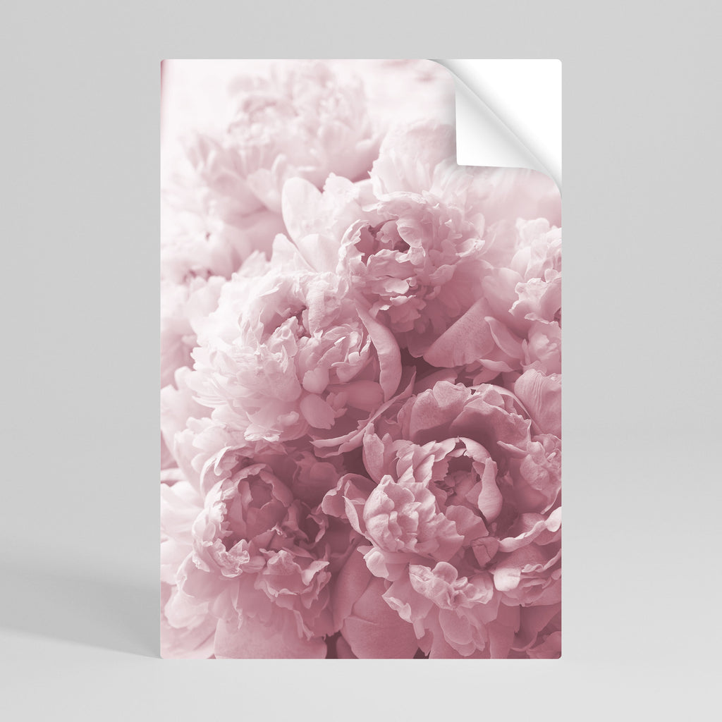 Affiche verticale autocollante « SÉRÉNITÉ ROUGIEUSE »