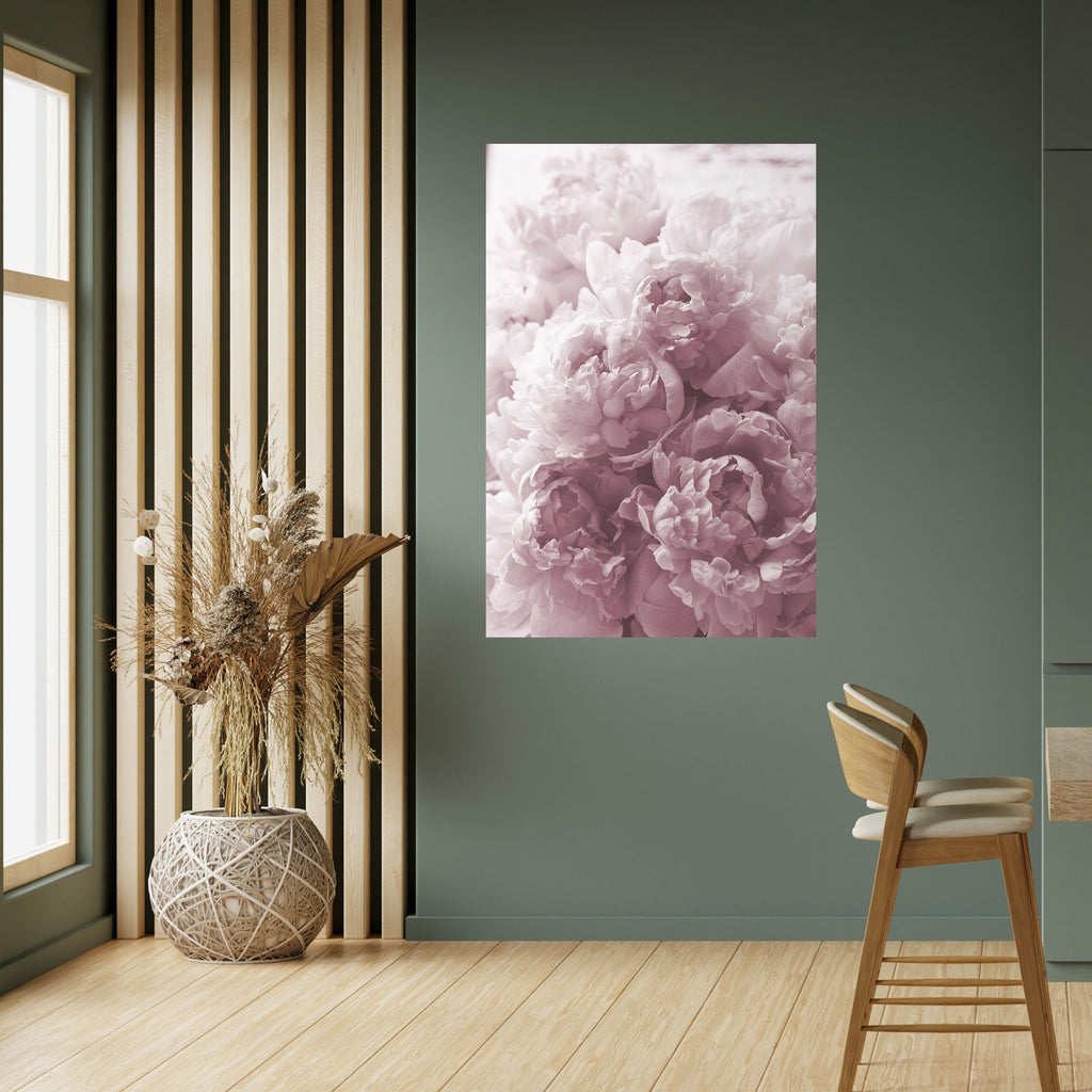 Affiche verticale autocollante « SÉRÉNITÉ ROUGIEUSE »