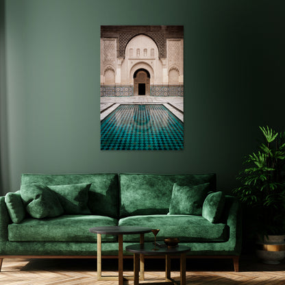 MYSTIC ENTRANCE Vertical Canvas Print