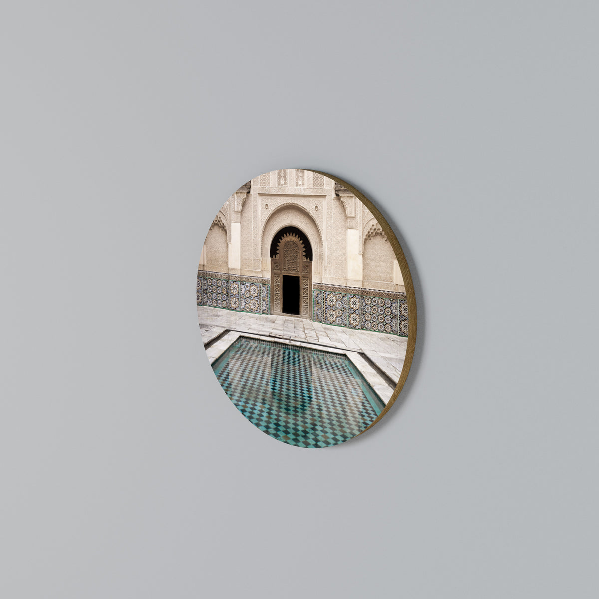 MYSTIC ENTRANCE Round Wall Art
