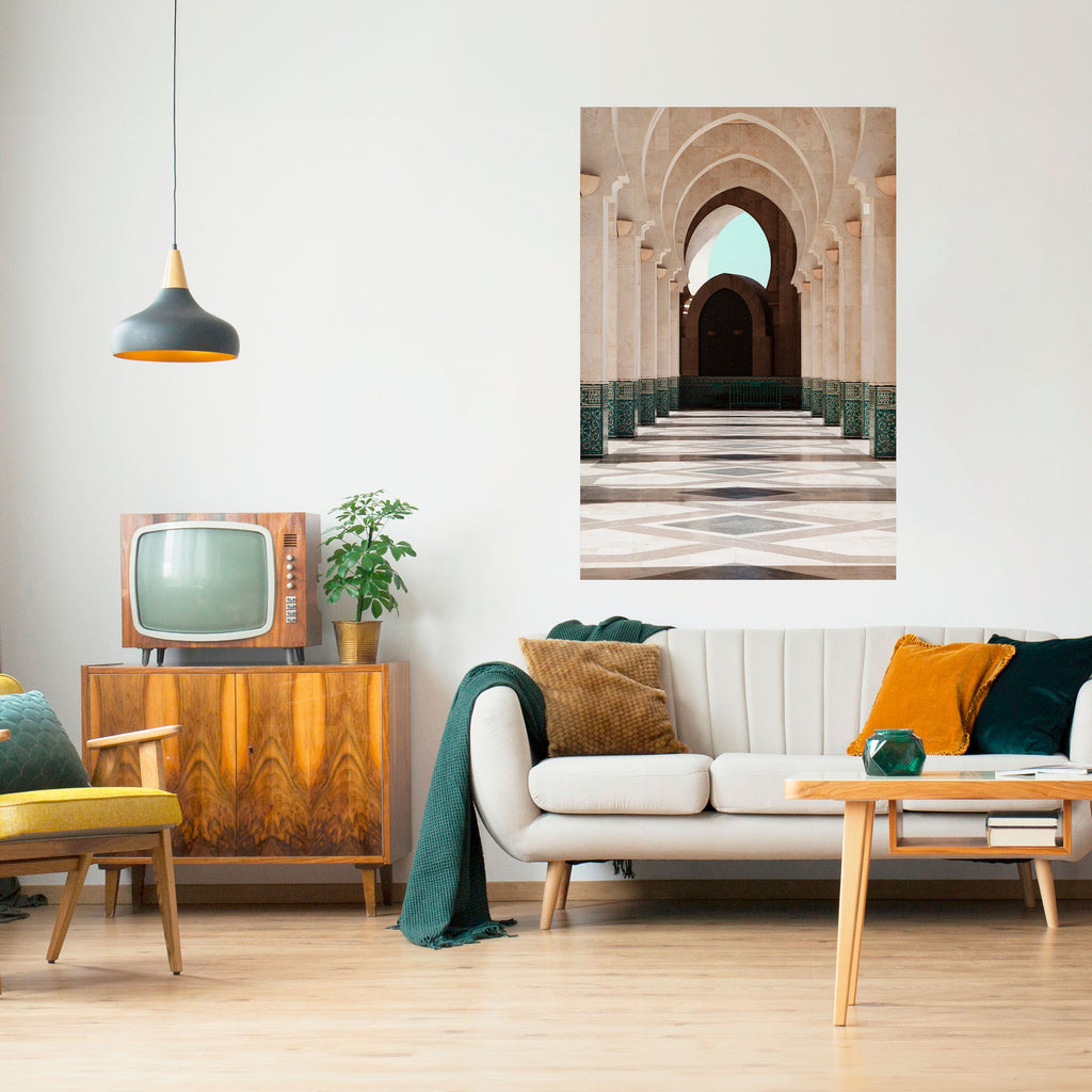 Affiche verticale autocollante ARCHES OF SERENITY