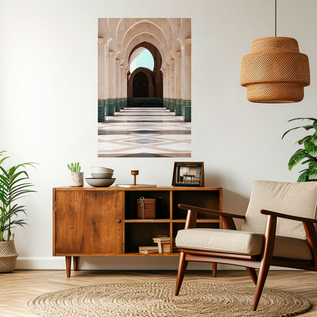 Affiche verticale autocollante ARCHES OF SERENITY