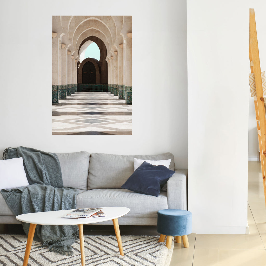 Affiche verticale autocollante ARCHES OF SERENITY