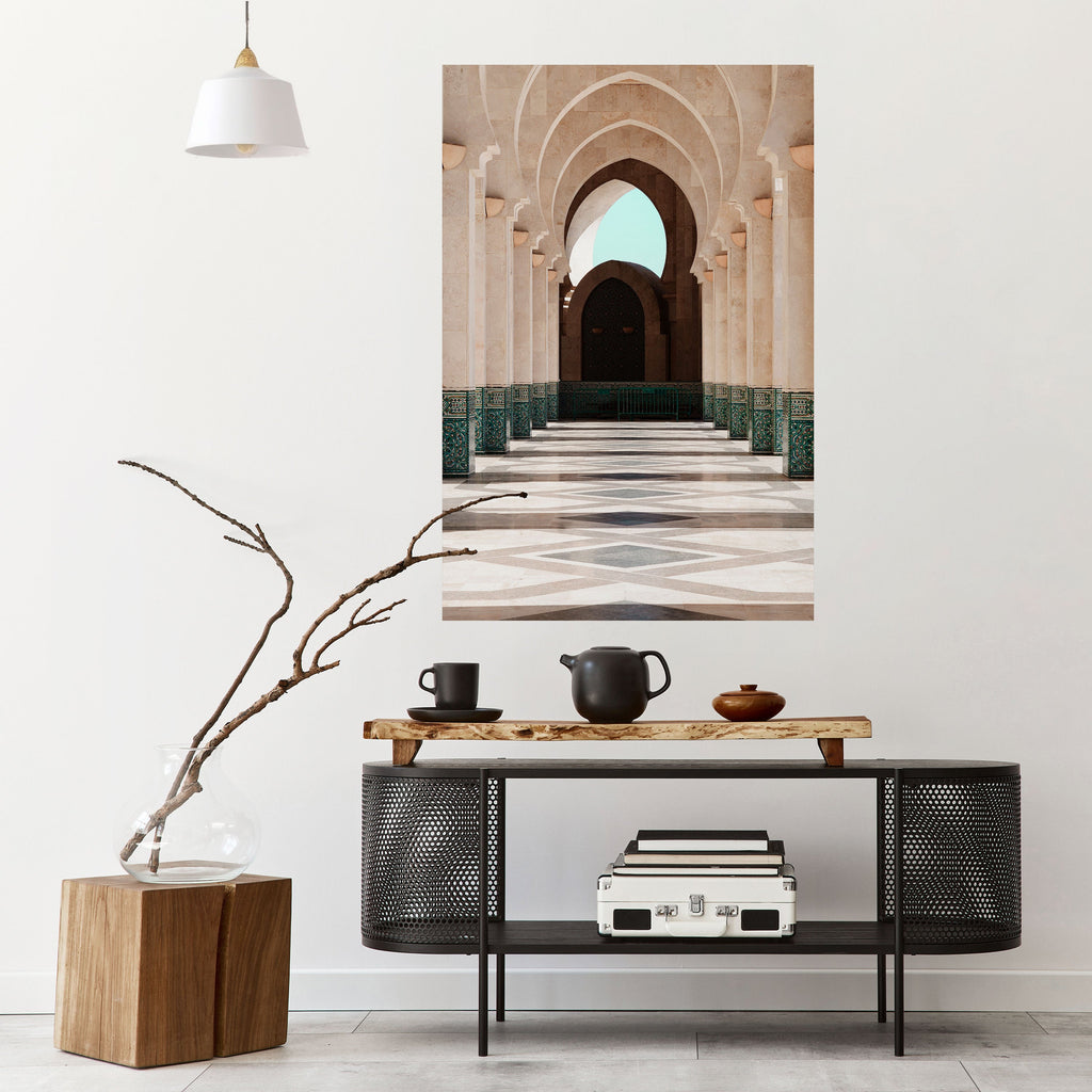 Affiche verticale autocollante ARCHES OF SERENITY