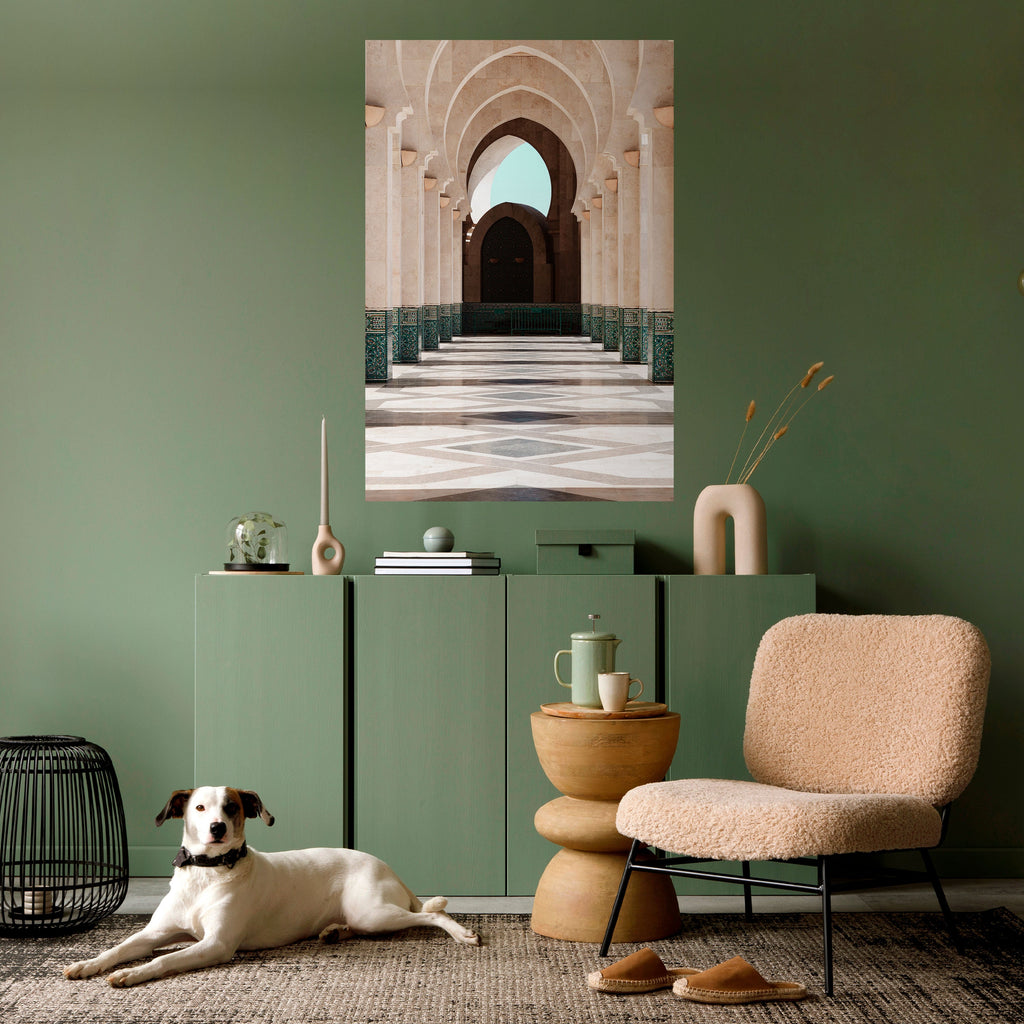 Affiche verticale autocollante ARCHES OF SERENITY