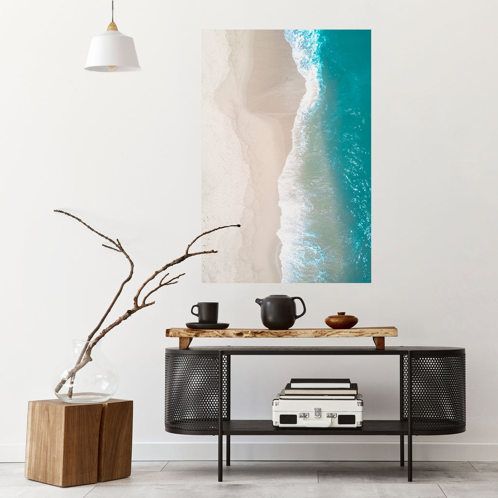 Affiche verticale autocollante « SAND AND SEA HARMONY »