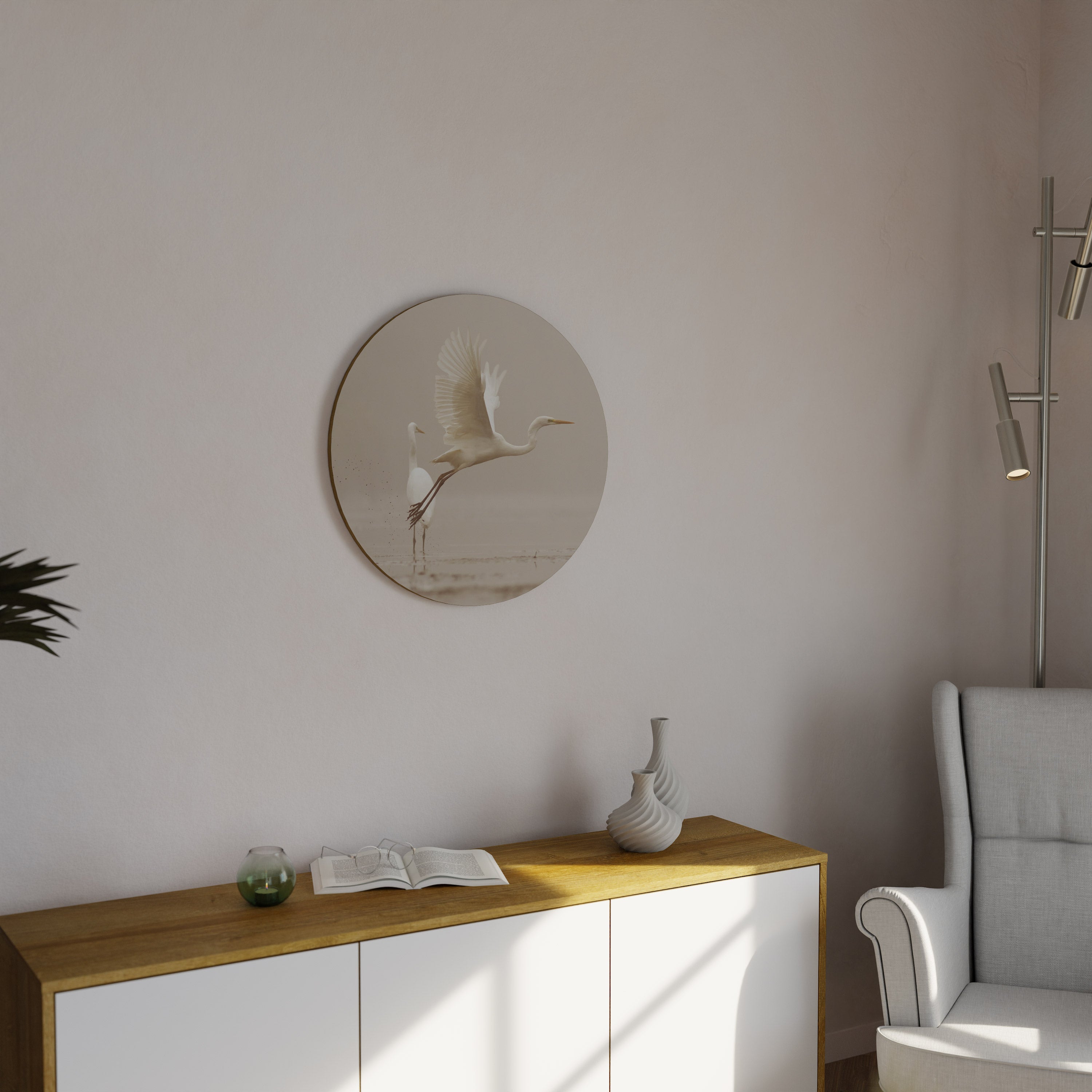 Décoration murale ronde ÉLÉGANTE ASCENT