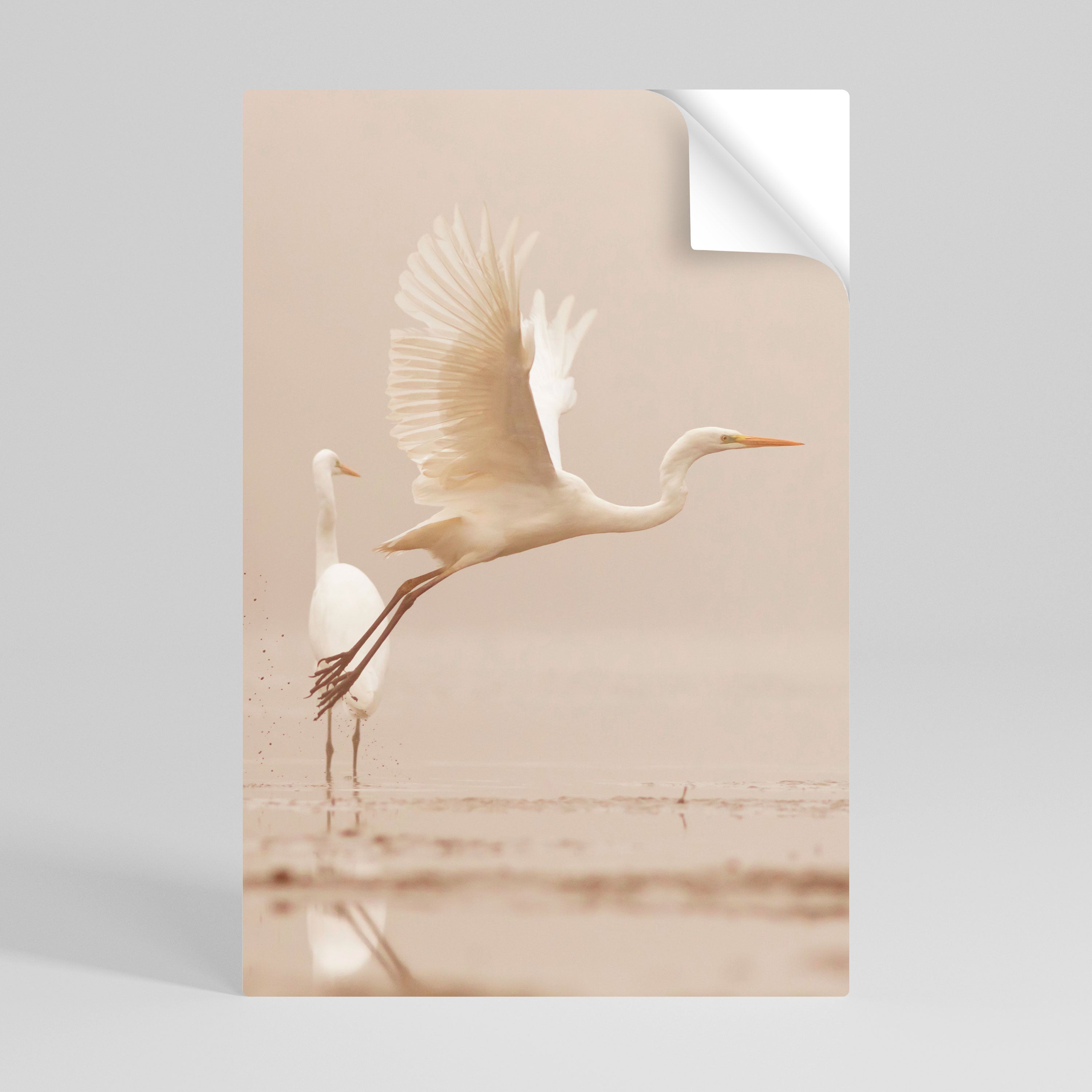 Affiche verticale autocollante « ELEGANT ASCENT »