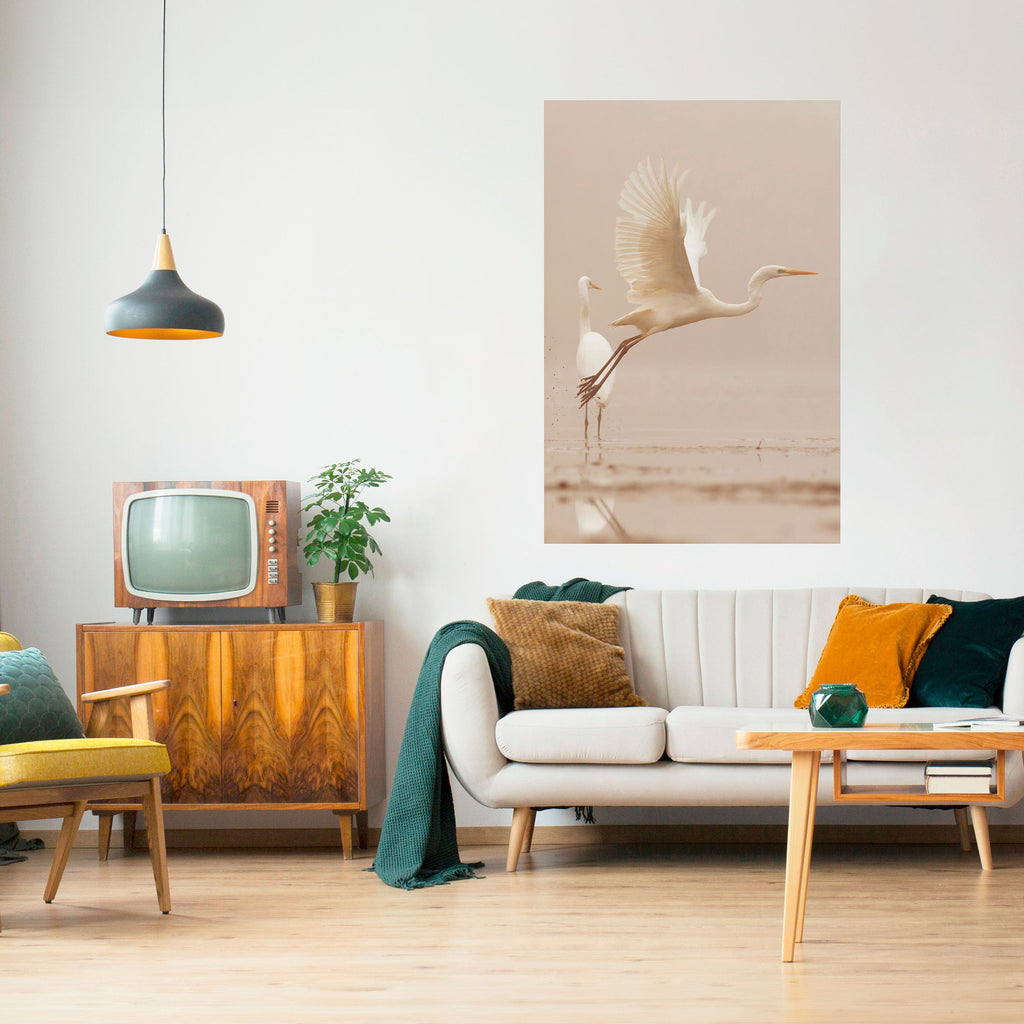 Affiche verticale autocollante « ELEGANT ASCENT »