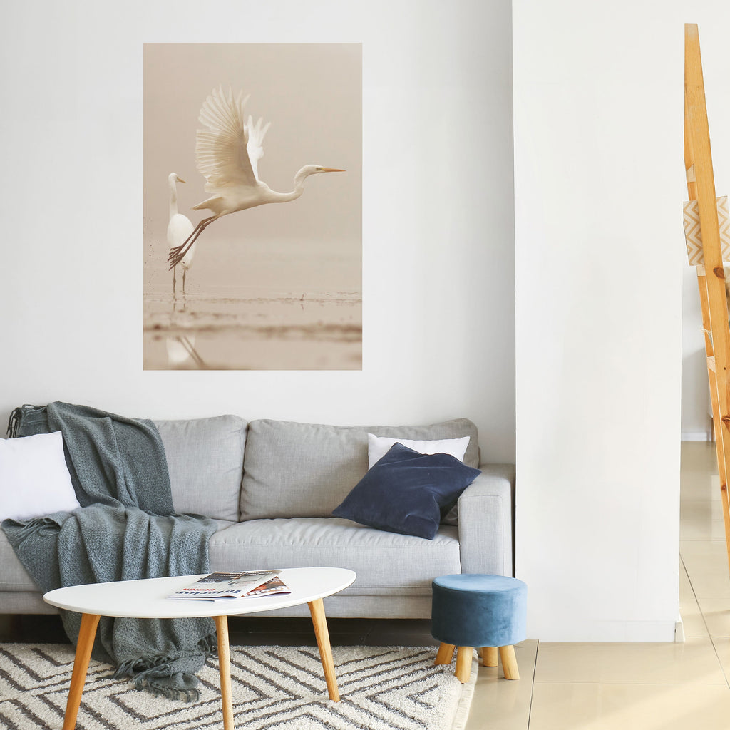 Affiche verticale autocollante « ELEGANT ASCENT »