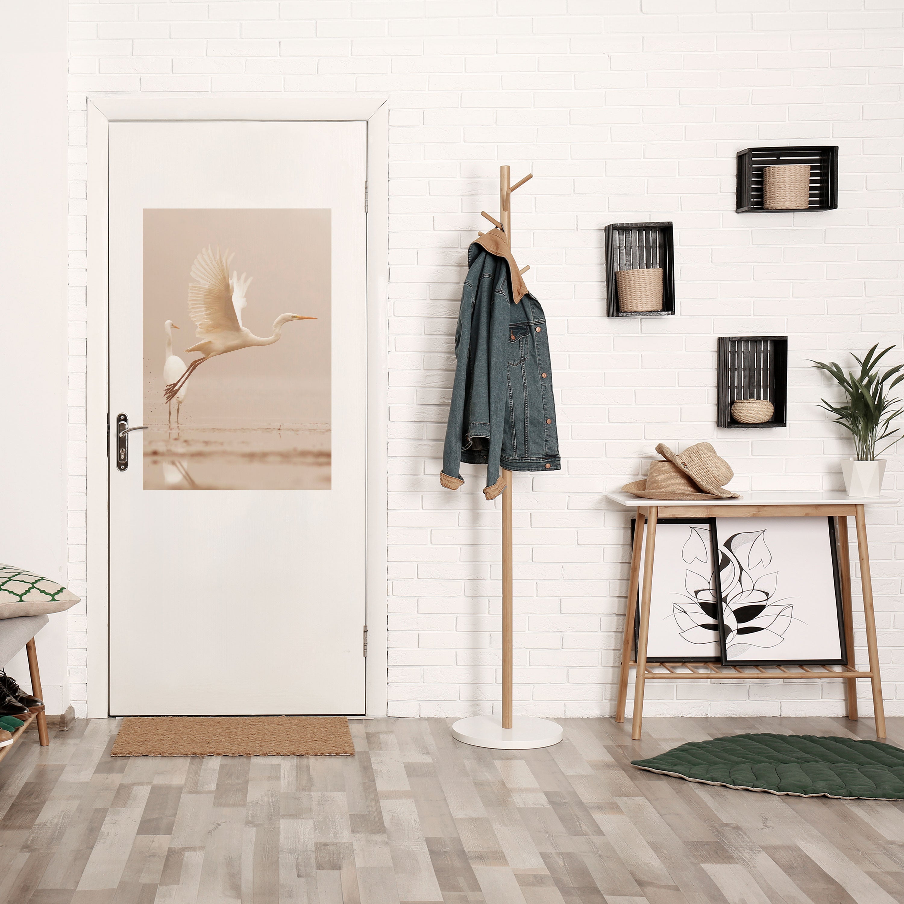 Affiche verticale autocollante « ELEGANT ASCENT »