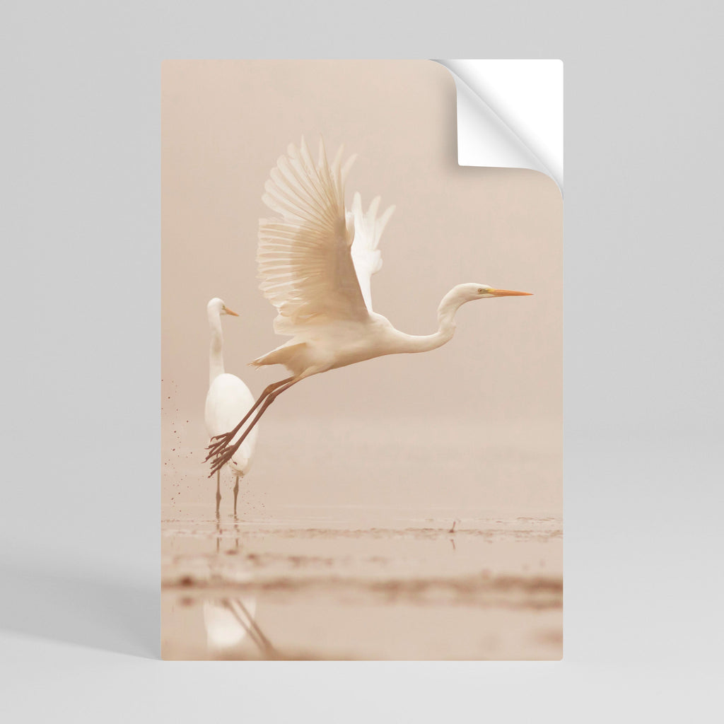 Affiche verticale autocollante « ELEGANT ASCENT »