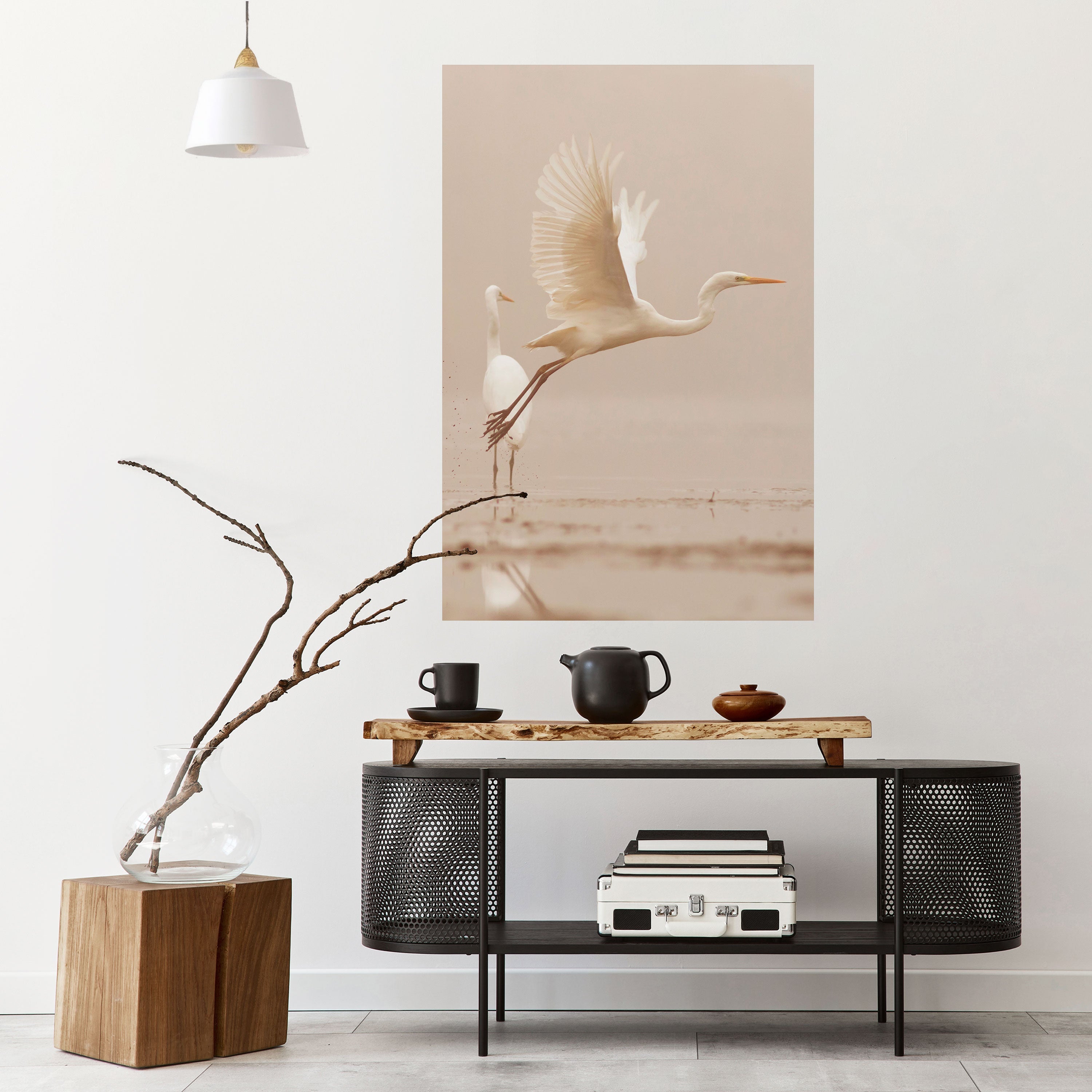 Affiche verticale autocollante « ELEGANT ASCENT »