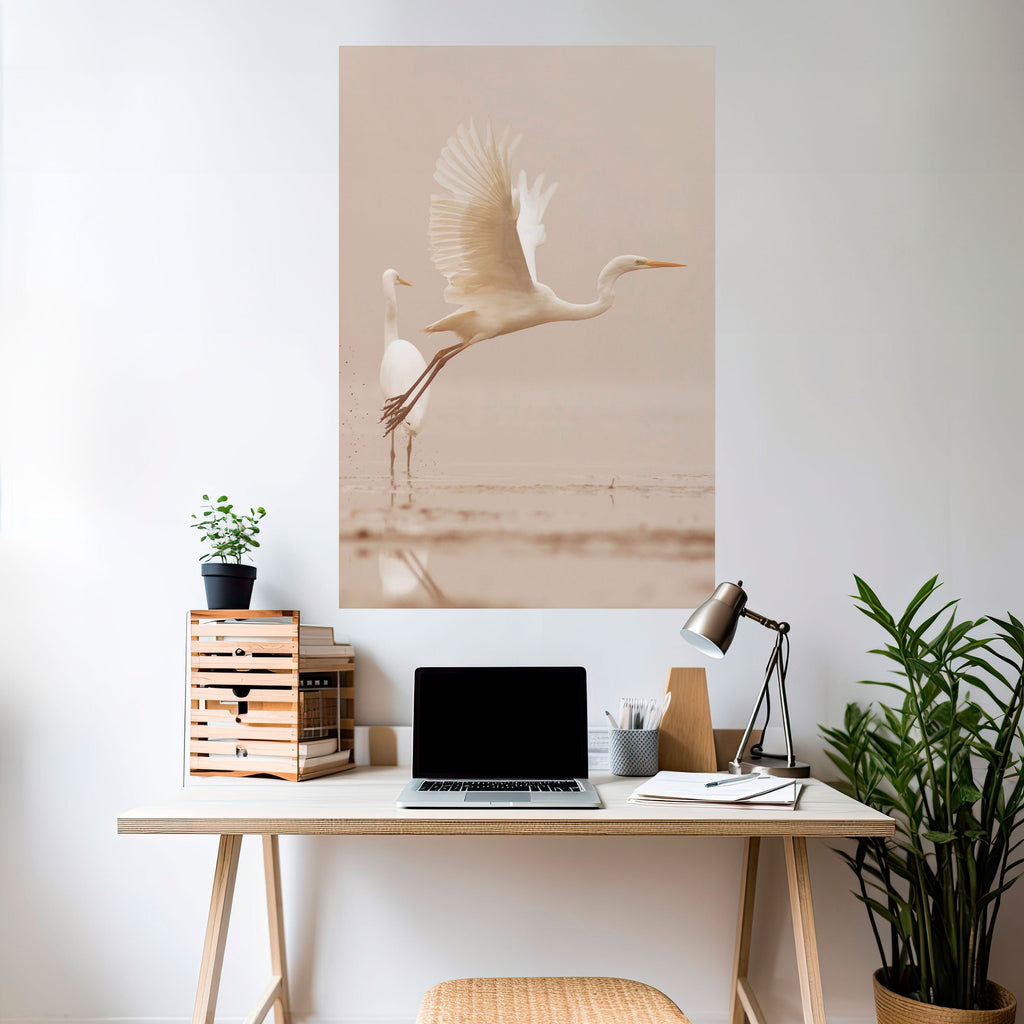 Affiche verticale autocollante « ELEGANT ASCENT »