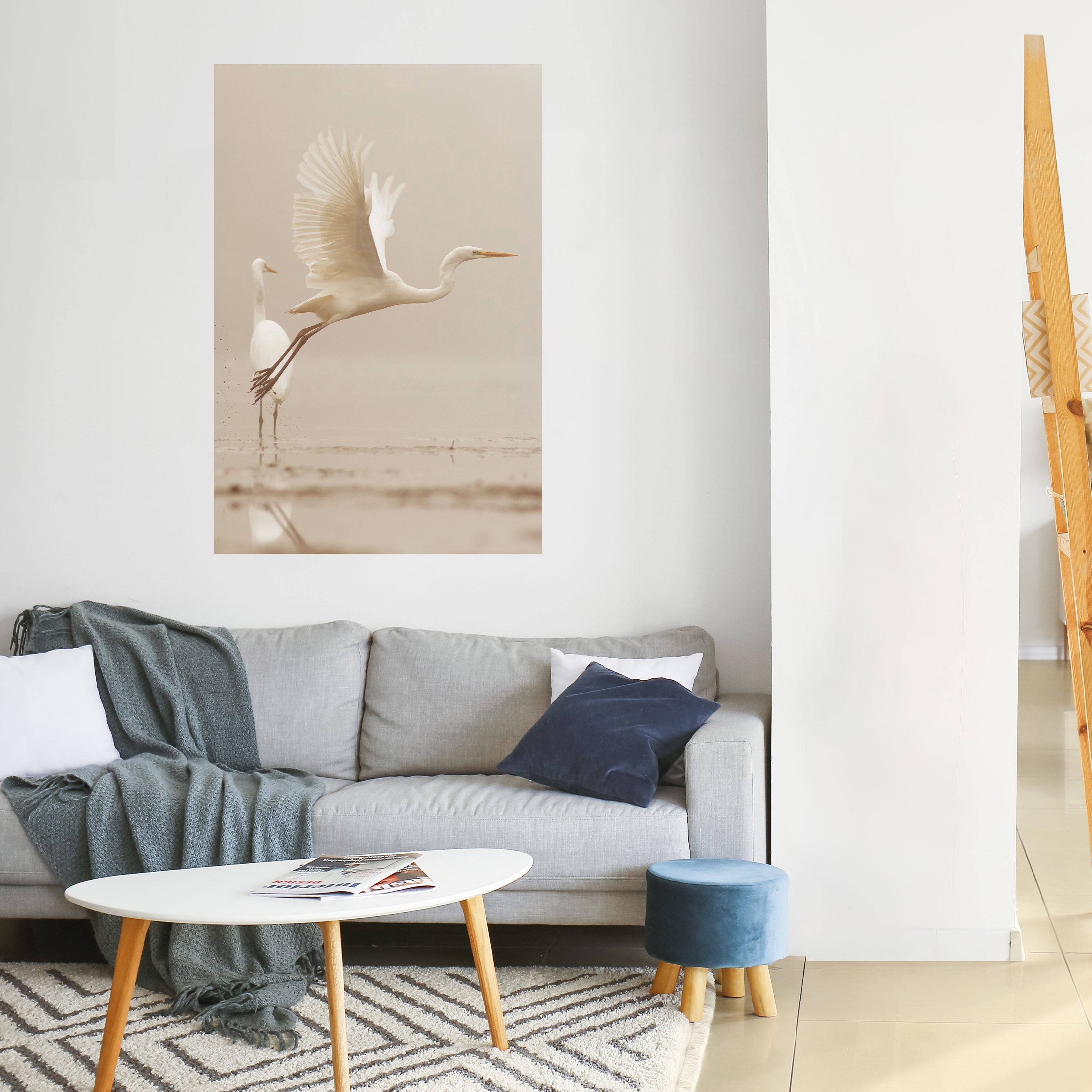 Affiche verticale autocollante « ELEGANT ASCENT »