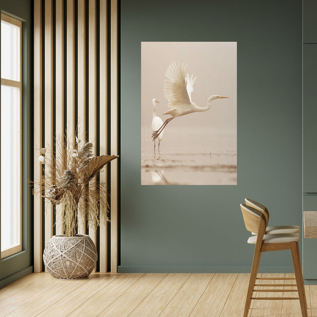 Affiche verticale autocollante « ELEGANT ASCENT »