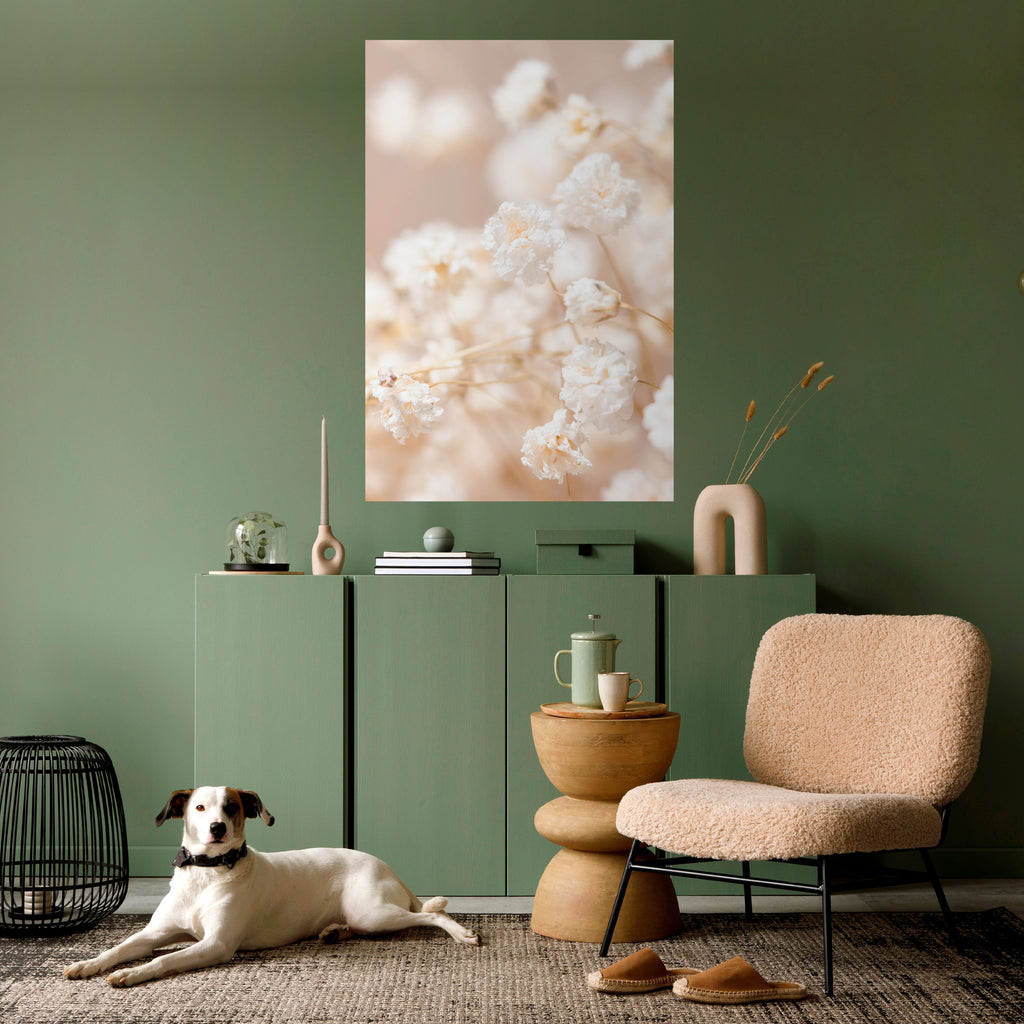 Affiche verticale autocollante GHOSTLY BLOOM