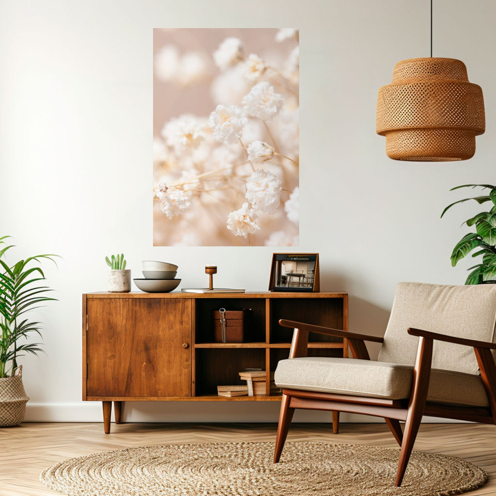 Affiche verticale autocollante GHOSTLY BLOOM