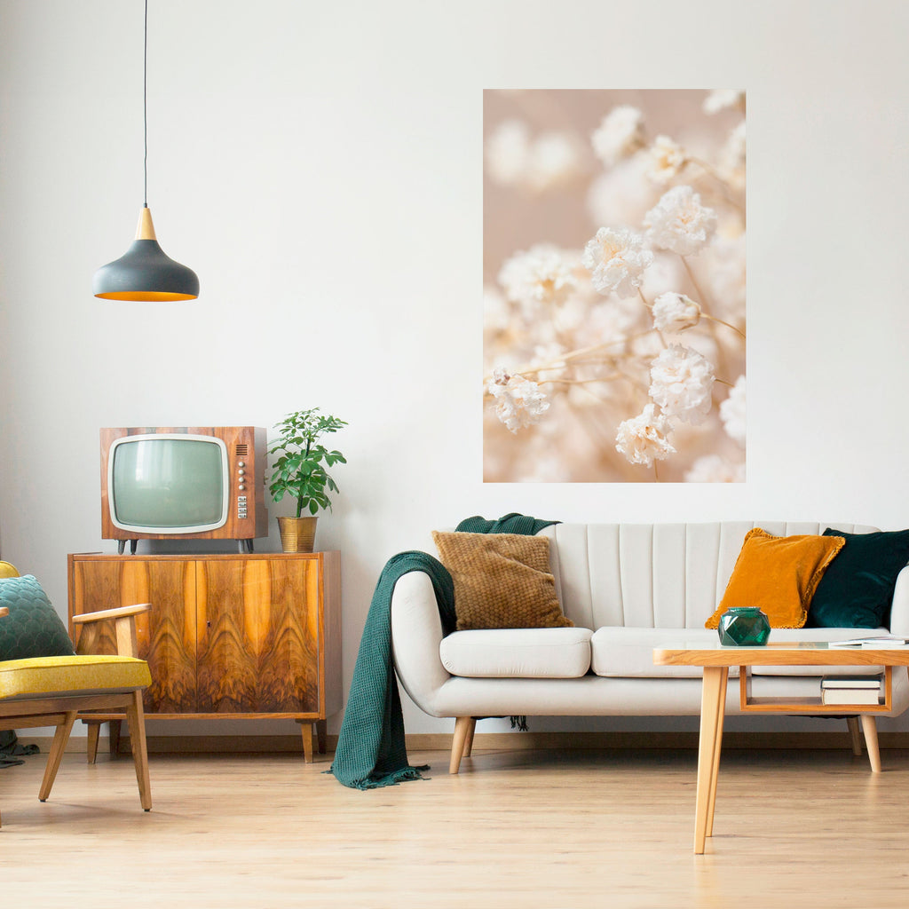 Affiche verticale autocollante GHOSTLY BLOOM