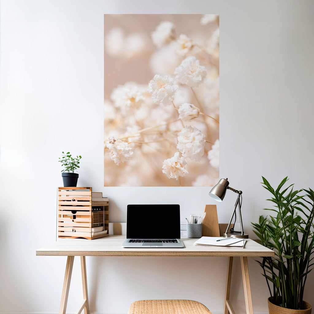 Affiche verticale autocollante GHOSTLY BLOOM