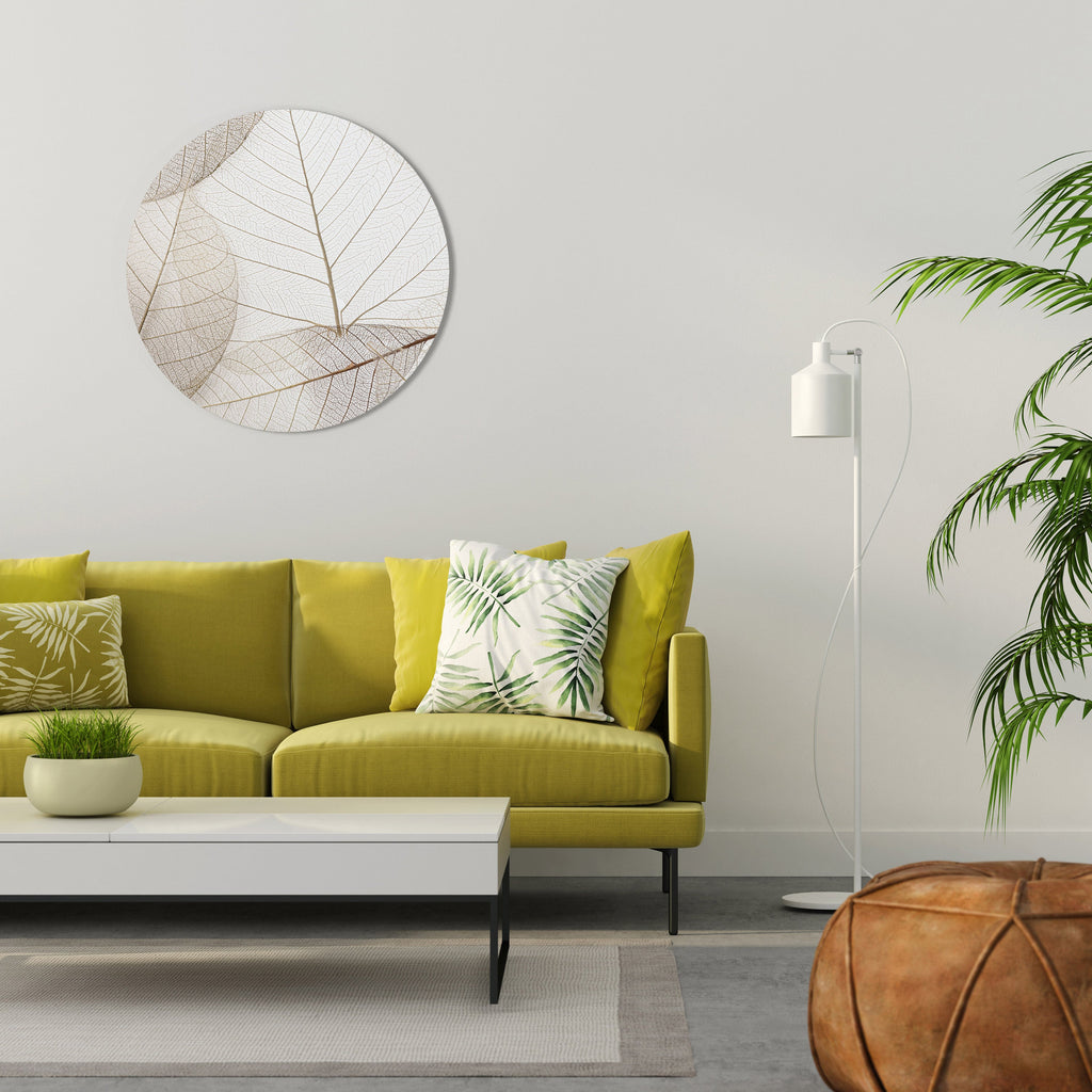 Décoration murale ronde ETHEREAL VEINED GRACE