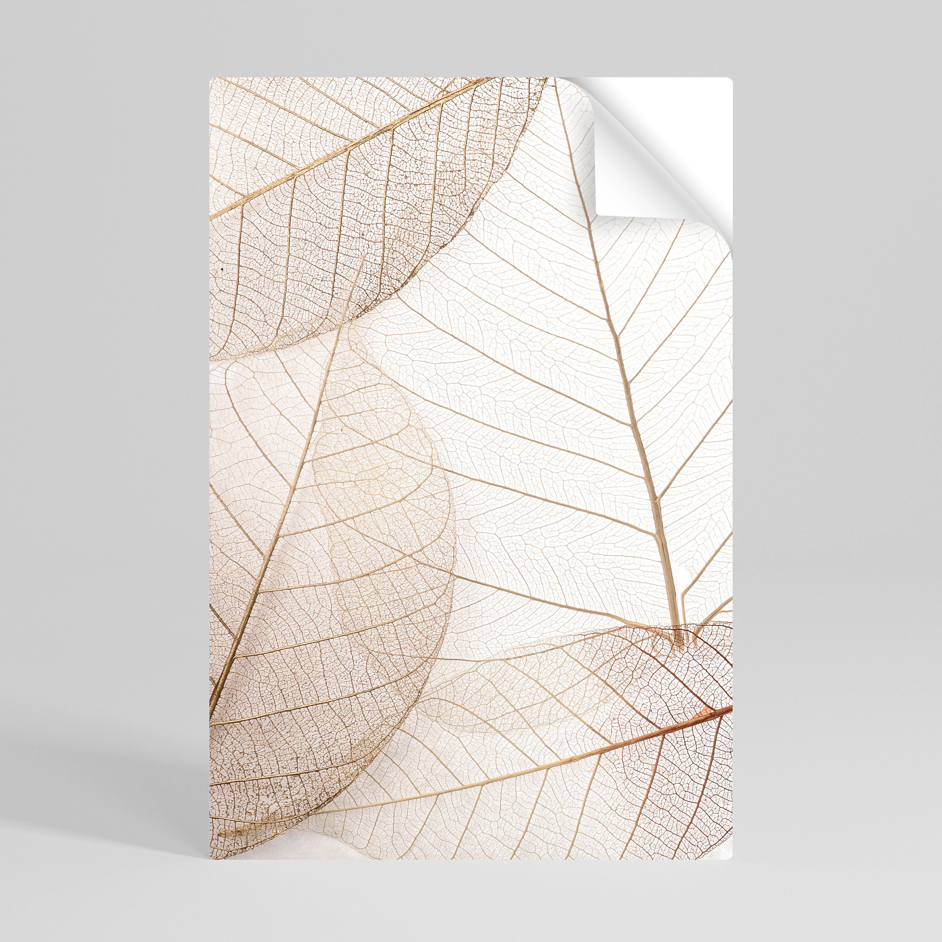 ETHEREAL VEINED GRACE Peel and Stick Vertical Poster