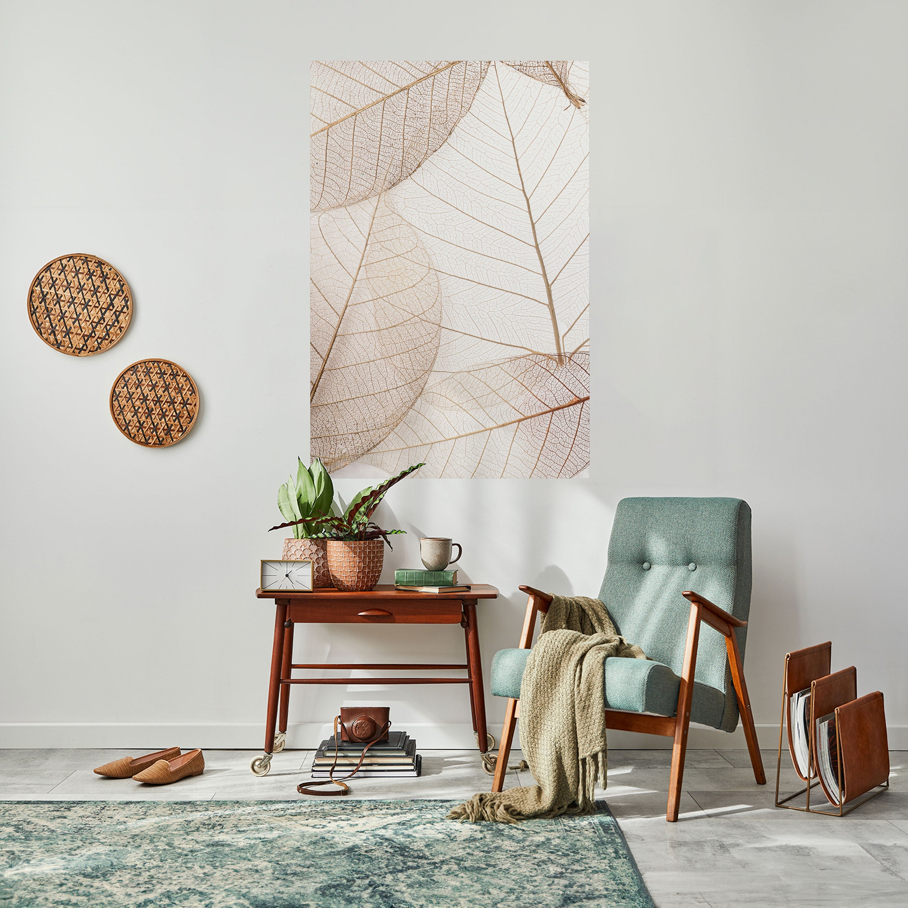 Affiche verticale autocollante « ETHEREAL VEINED GRACE »