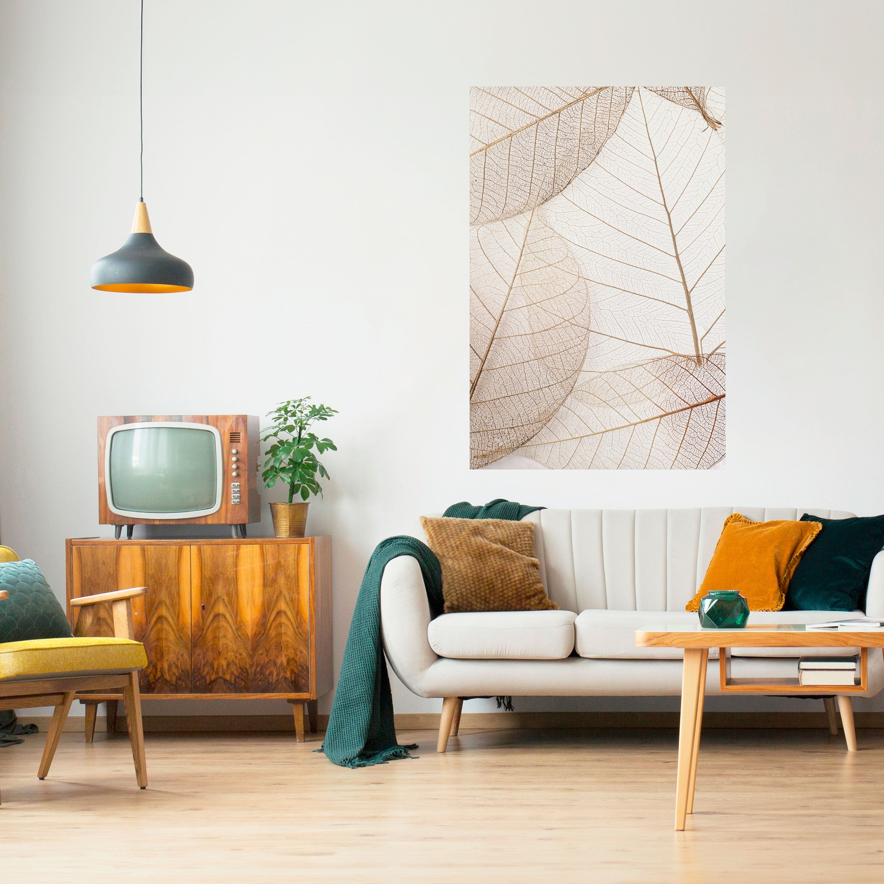 Affiche verticale autocollante « ETHEREAL VEINED GRACE »